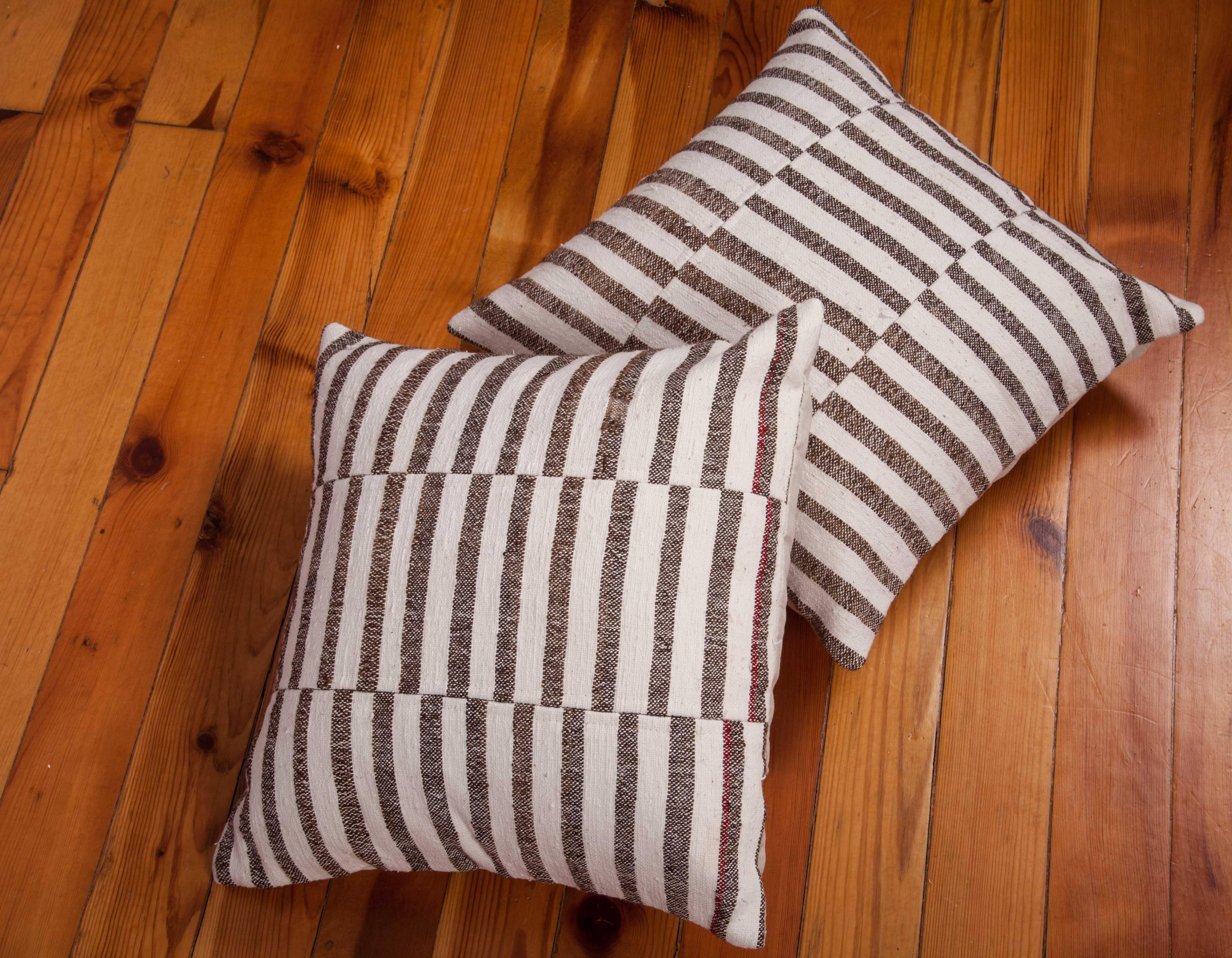 Pillow Cases Made Out of a Vintage Anatolian Kilim 2