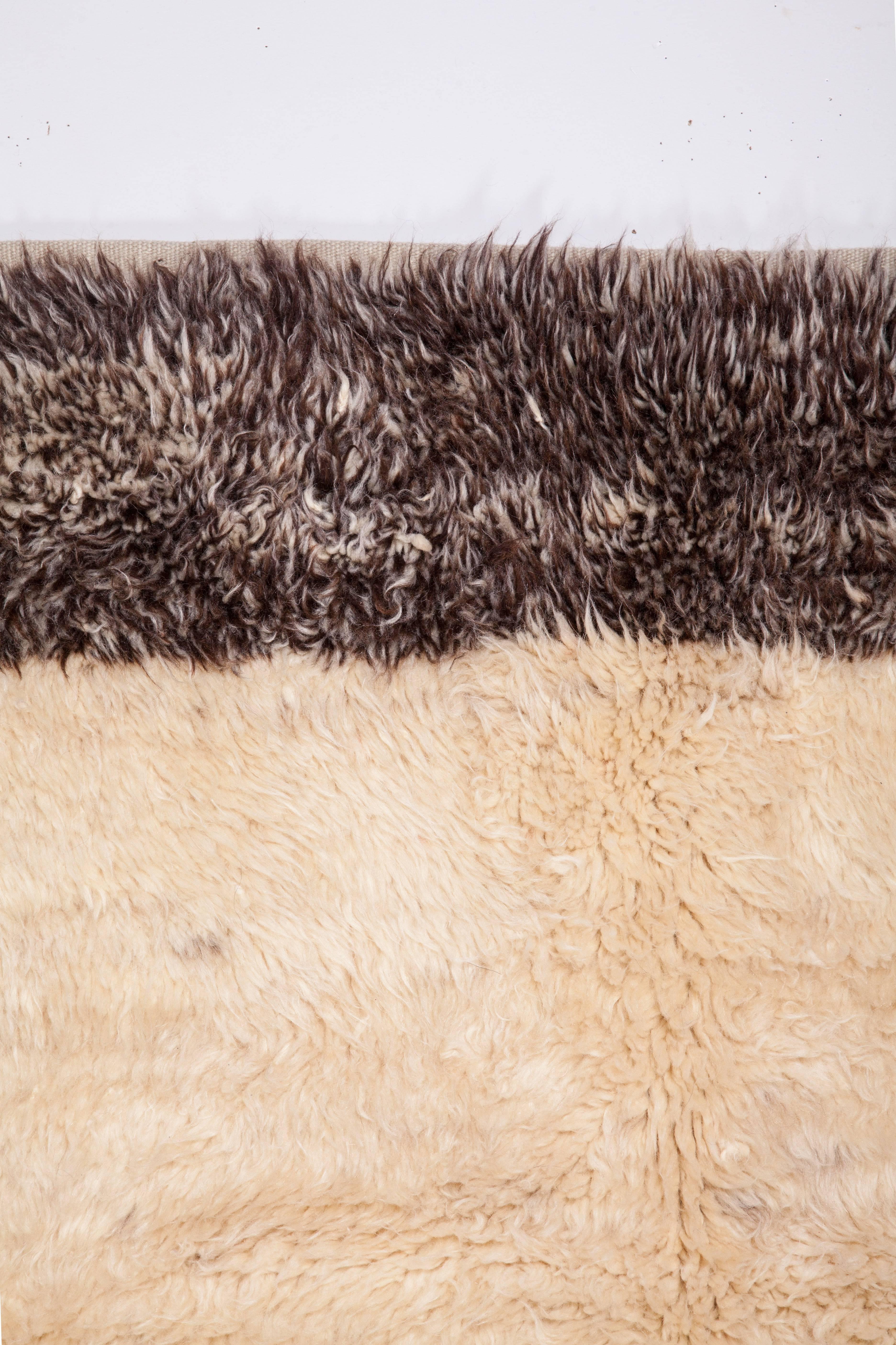 Alfombra Tulu Contemporánea Fabricada en Anatolia Central en Pura Lana Tejido a mano en venta