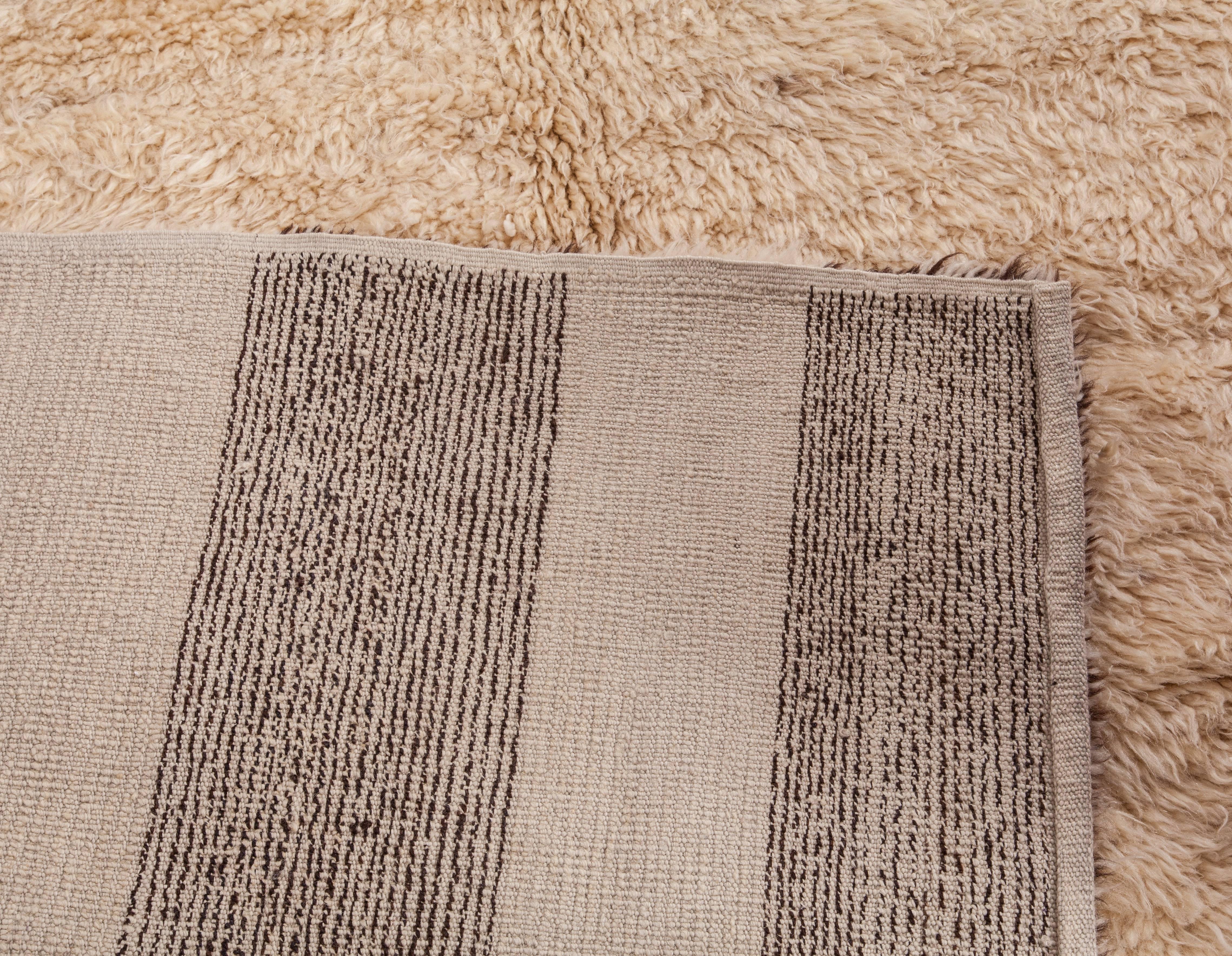 Alfombra Tulu Contemporánea Fabricada en Anatolia Central en Pura Lana en venta 2