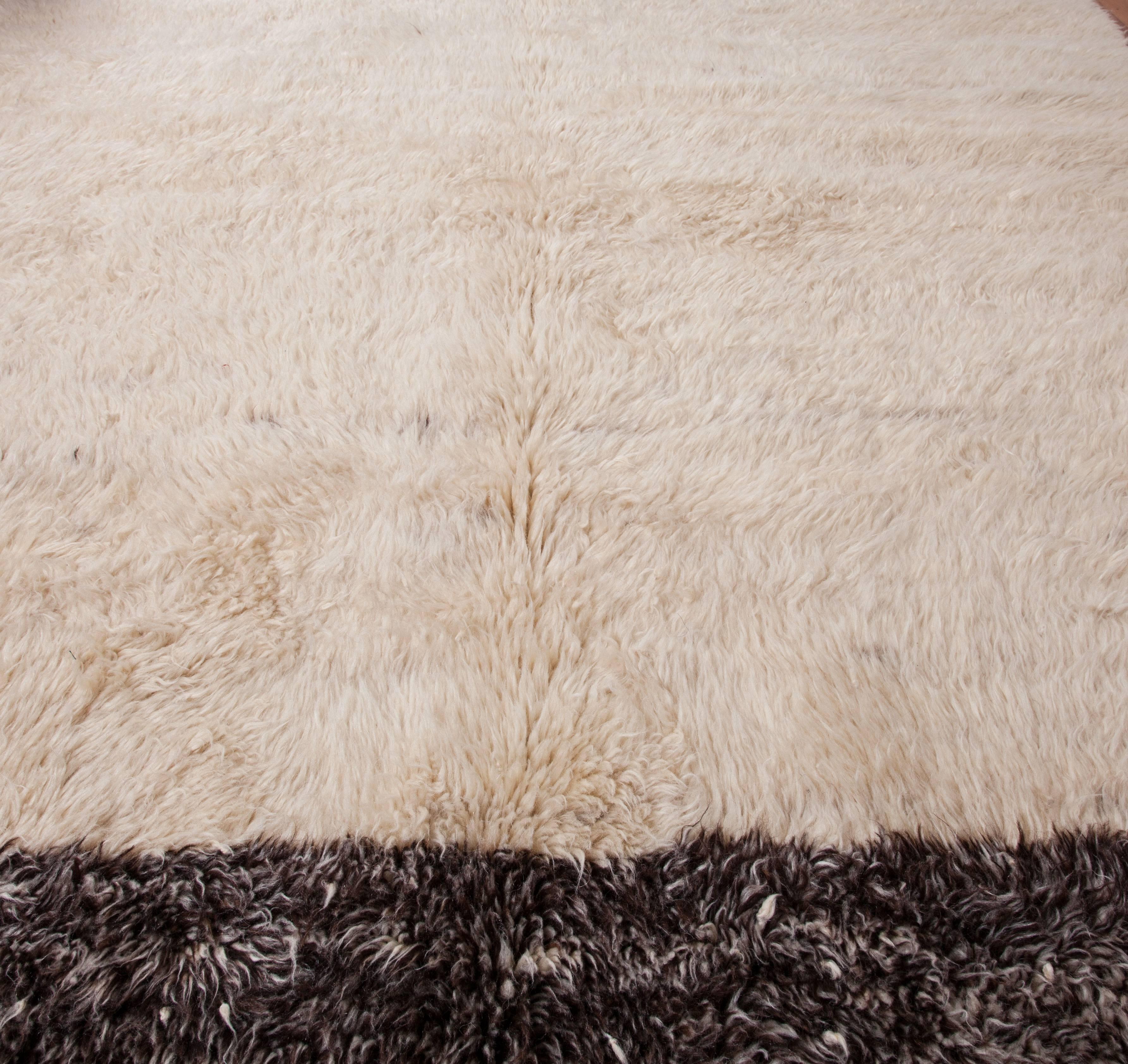 Alfombra Tulu Contemporánea Fabricada en Anatolia Central en Pura Lana en venta 4