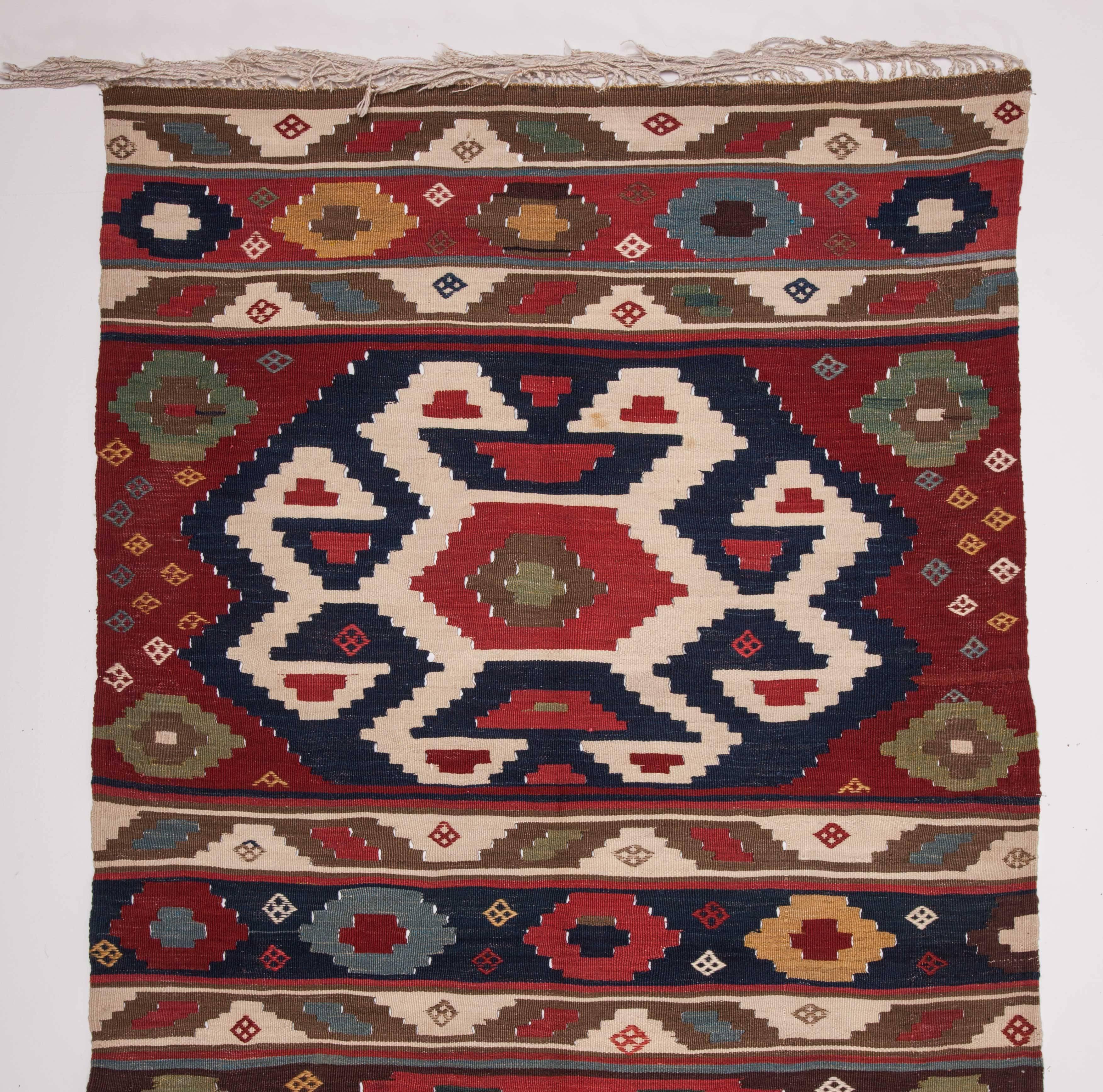 A great example in great condition with all natural dyes by Shahsavan of South Caucasus.