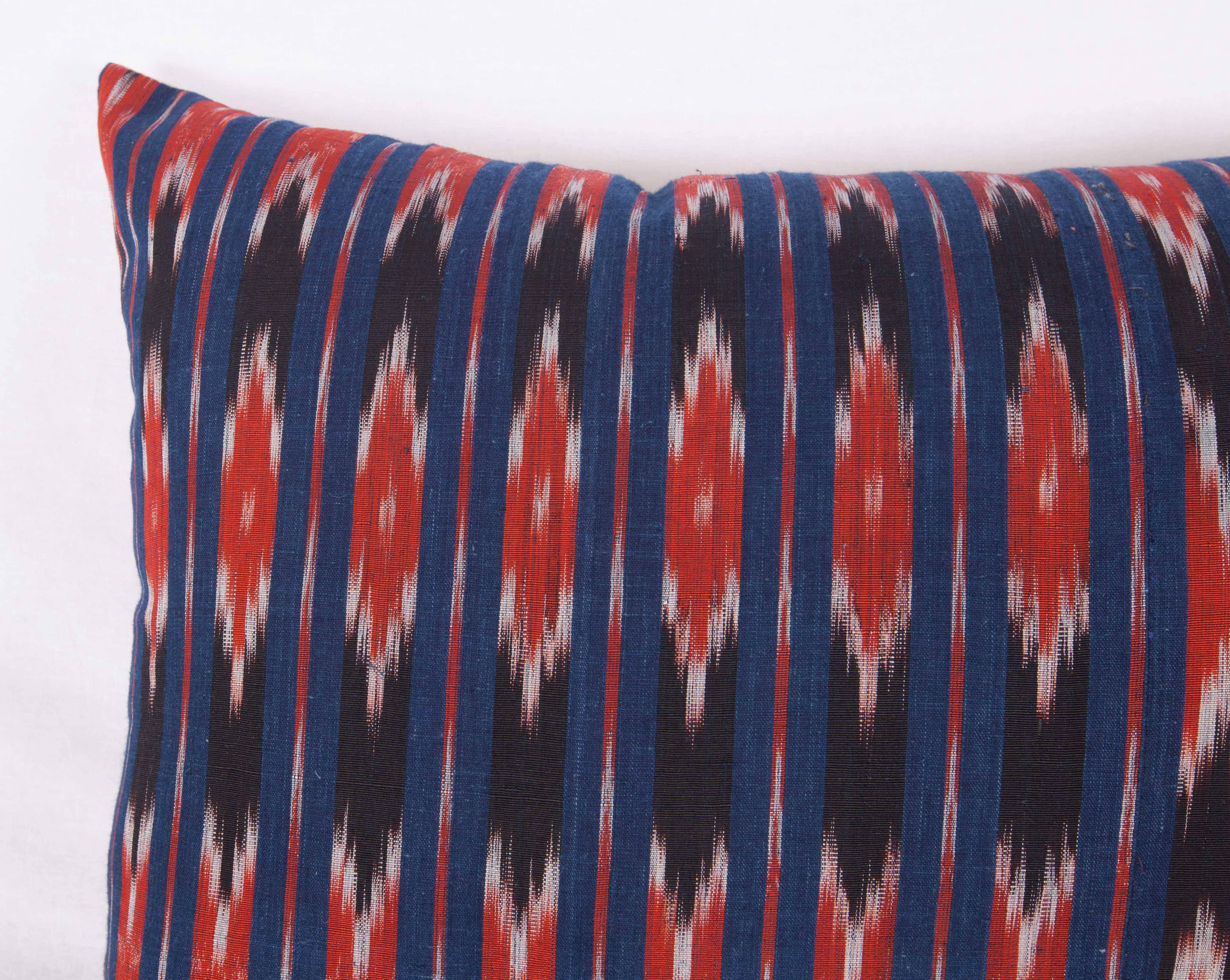 Tribal Pillow Cases Made from an Early 20th Century Syrian, Ikat Panel