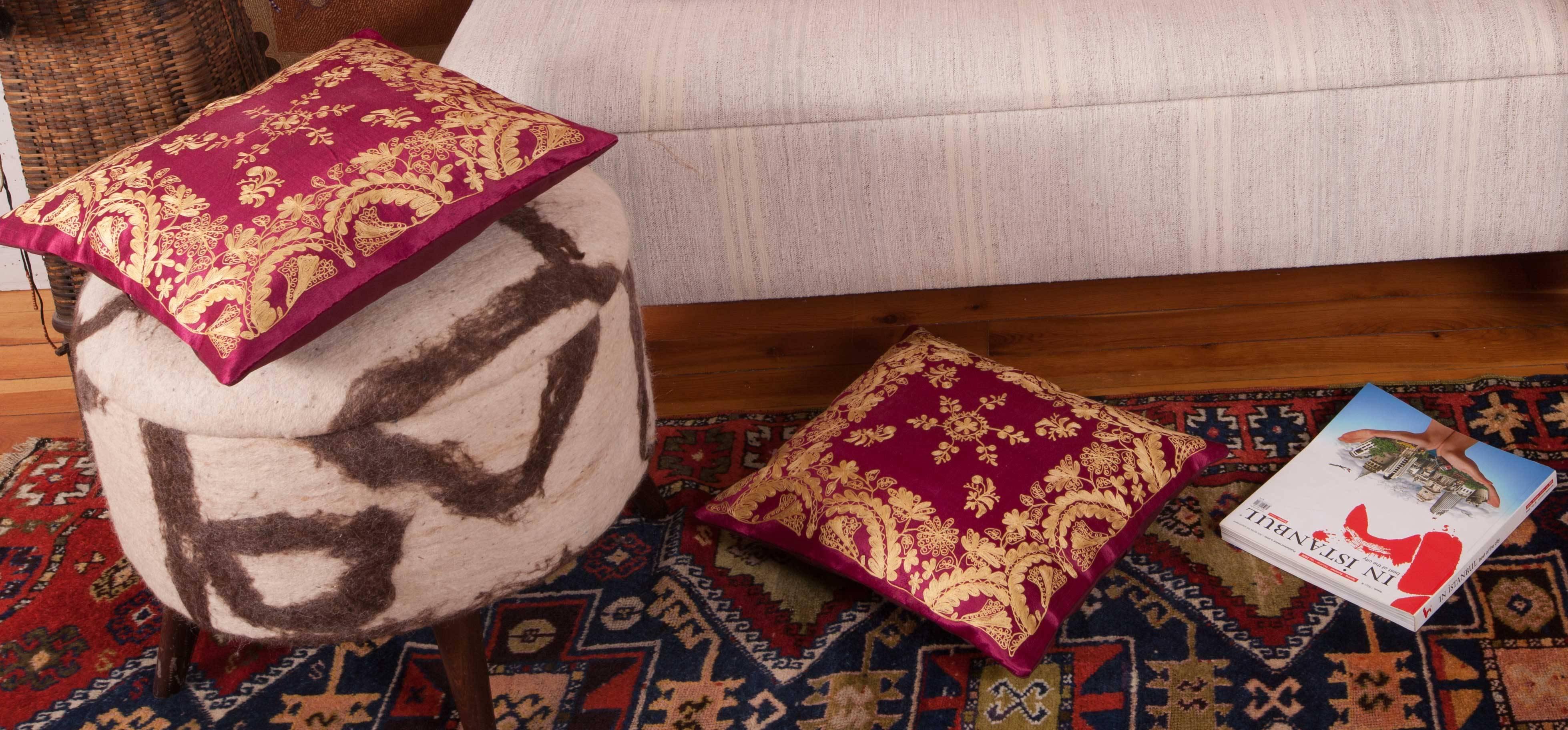 Silk Antique Ottoman Turkish Pillow Cases