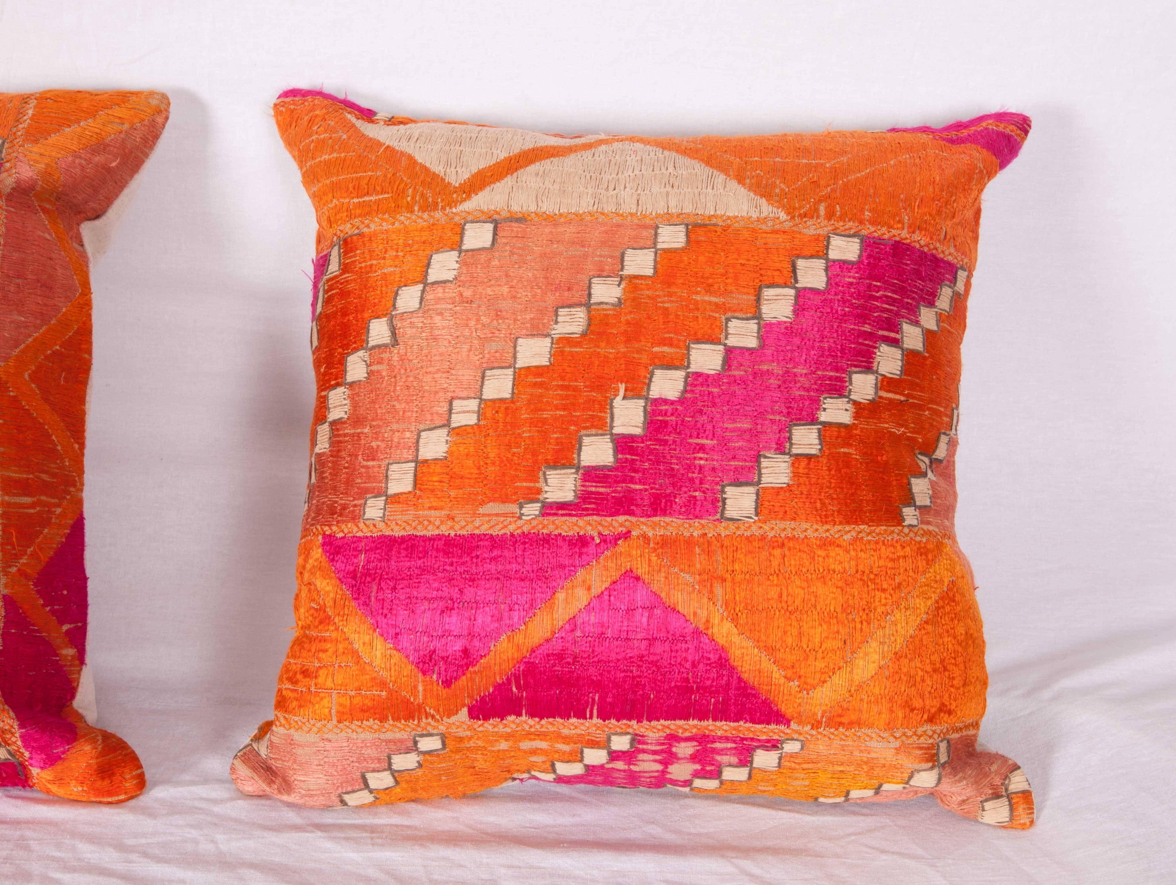 Indian Old Phulkari Pillow Cases from India