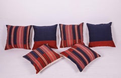 Antique Pillow Cases Fashioned from a Shawl from Waziristan, East Afghanistan