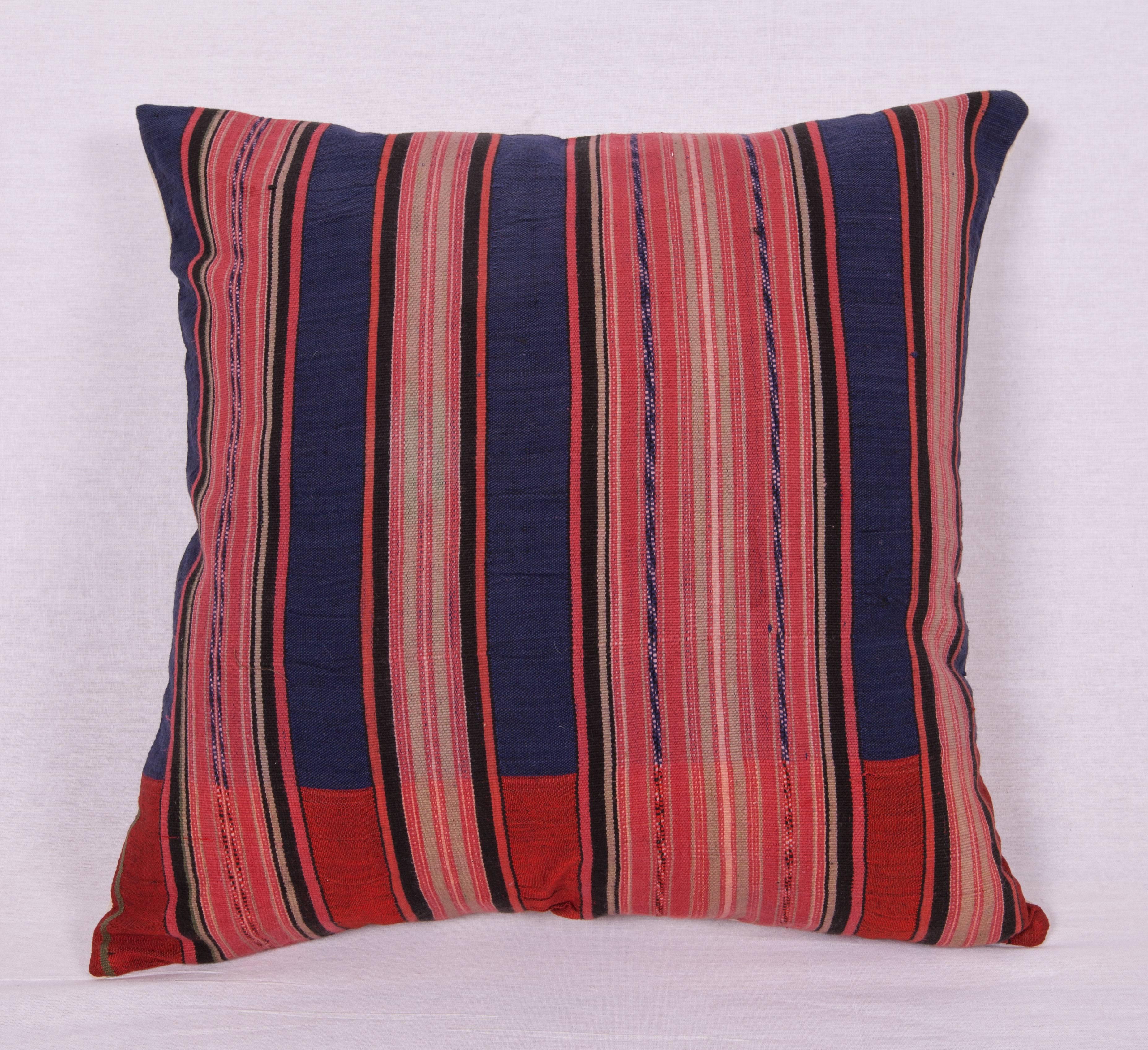 Tribal Antique Pillow Cases Fashioned from a Shawl from Waziristan, East Afghanistan