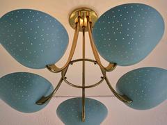 Ceiling Lamp by BAG Turgi, Switzerland, 1950