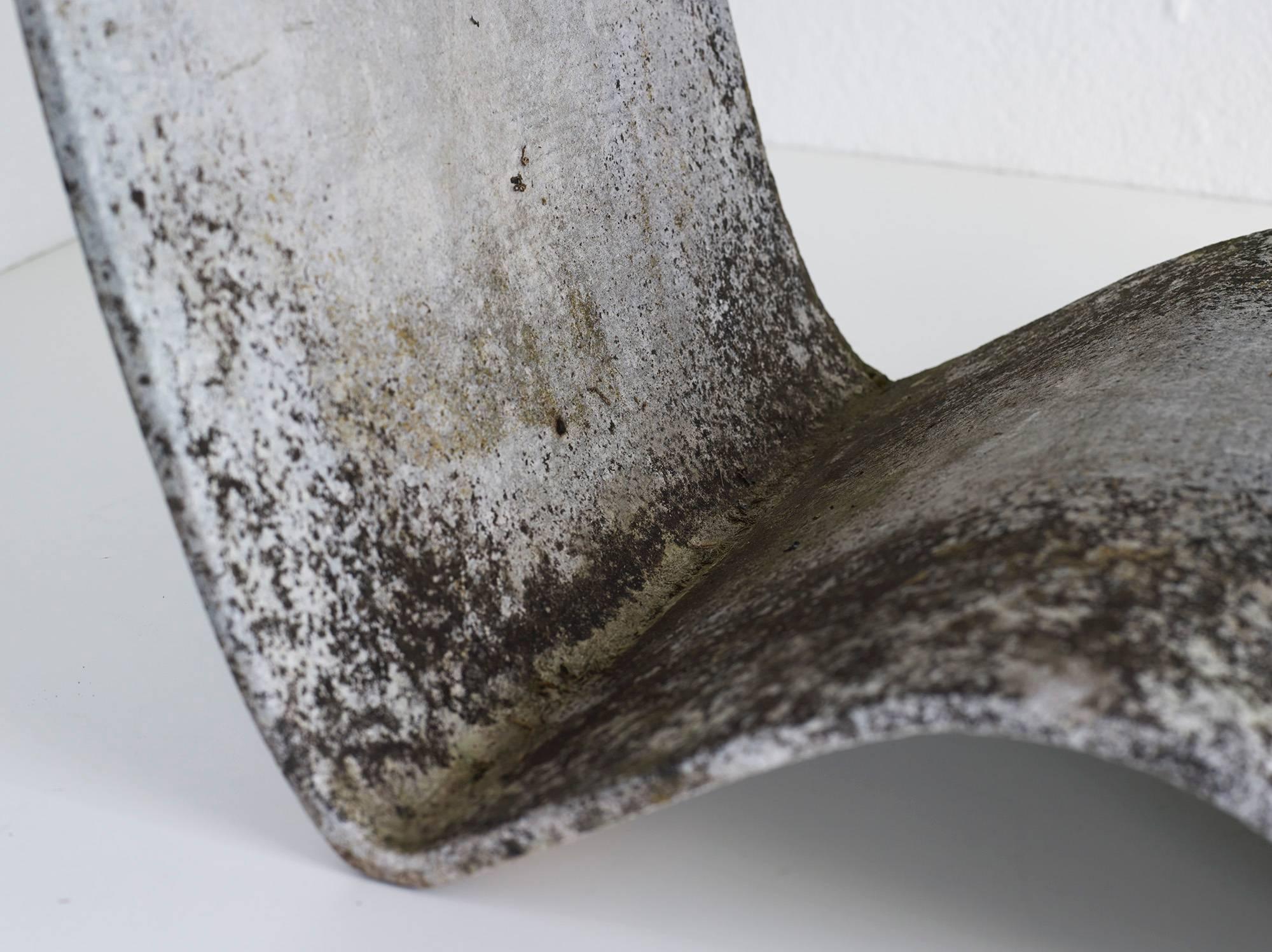 Concrete Rare Stool G59 /11 by Ludwig Walser, Switzerland, 1959 For Sale