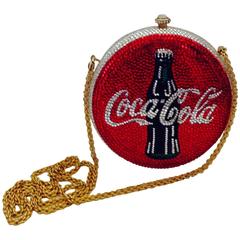 Vintage Katherine Baumann Limited Edition Coca-Cola Bottle Cap Minaudière Evening Bag