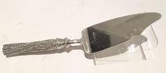 Christofle Silver Tassle Handle Cake Server by, Christian Lacroix