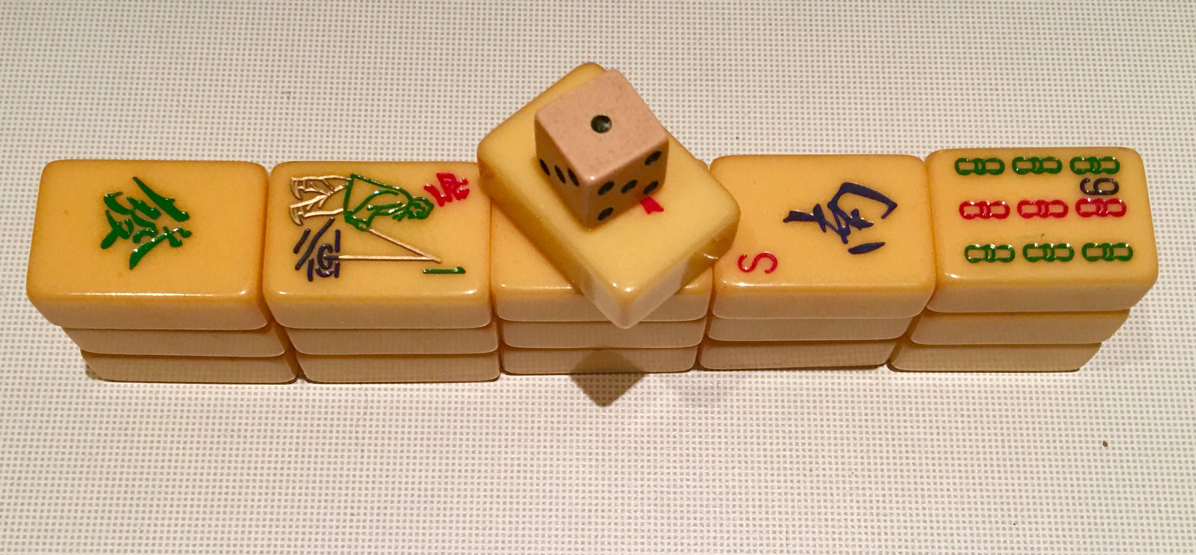 bakelite mahjong set