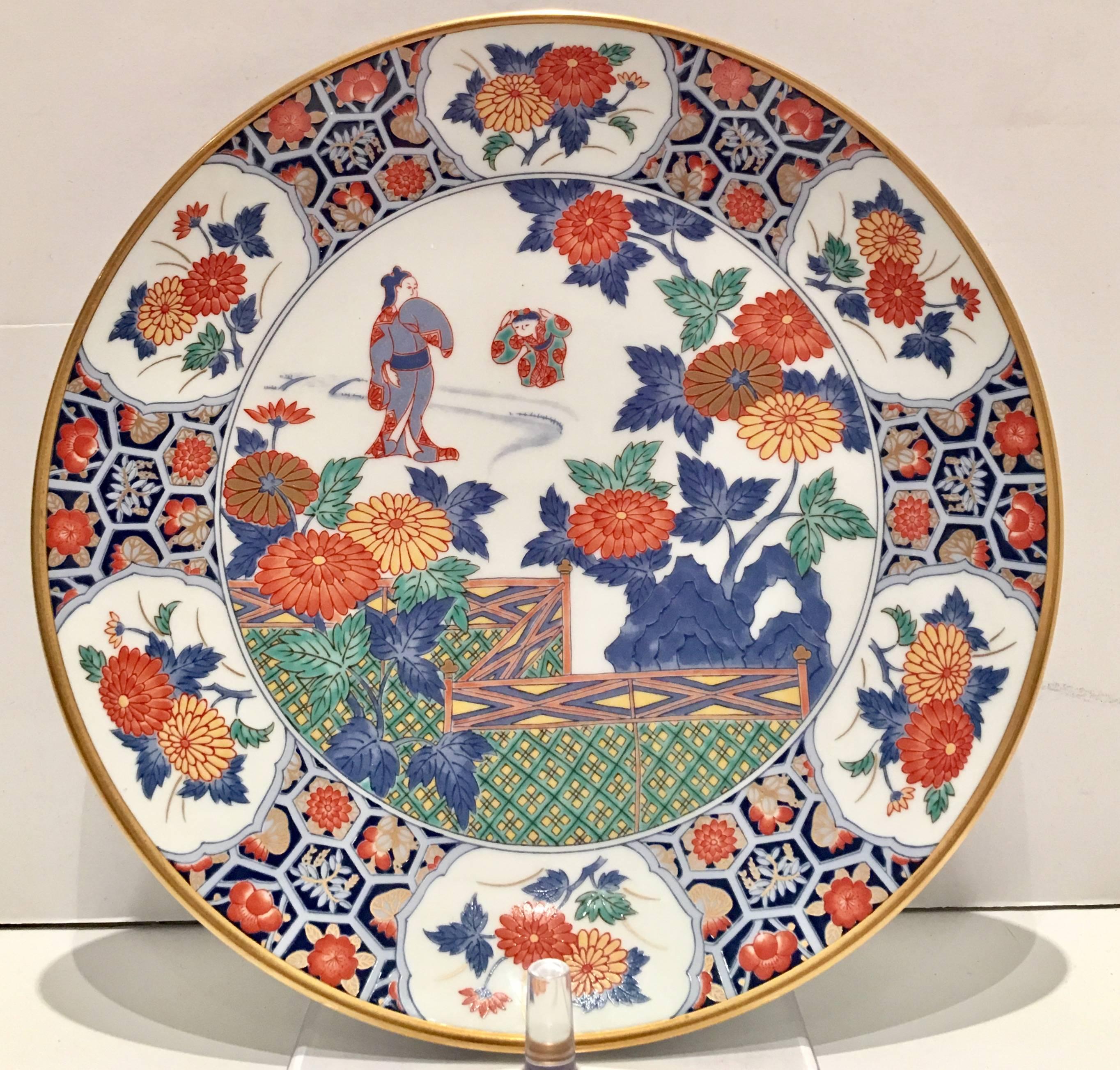 japanese geisha plates
