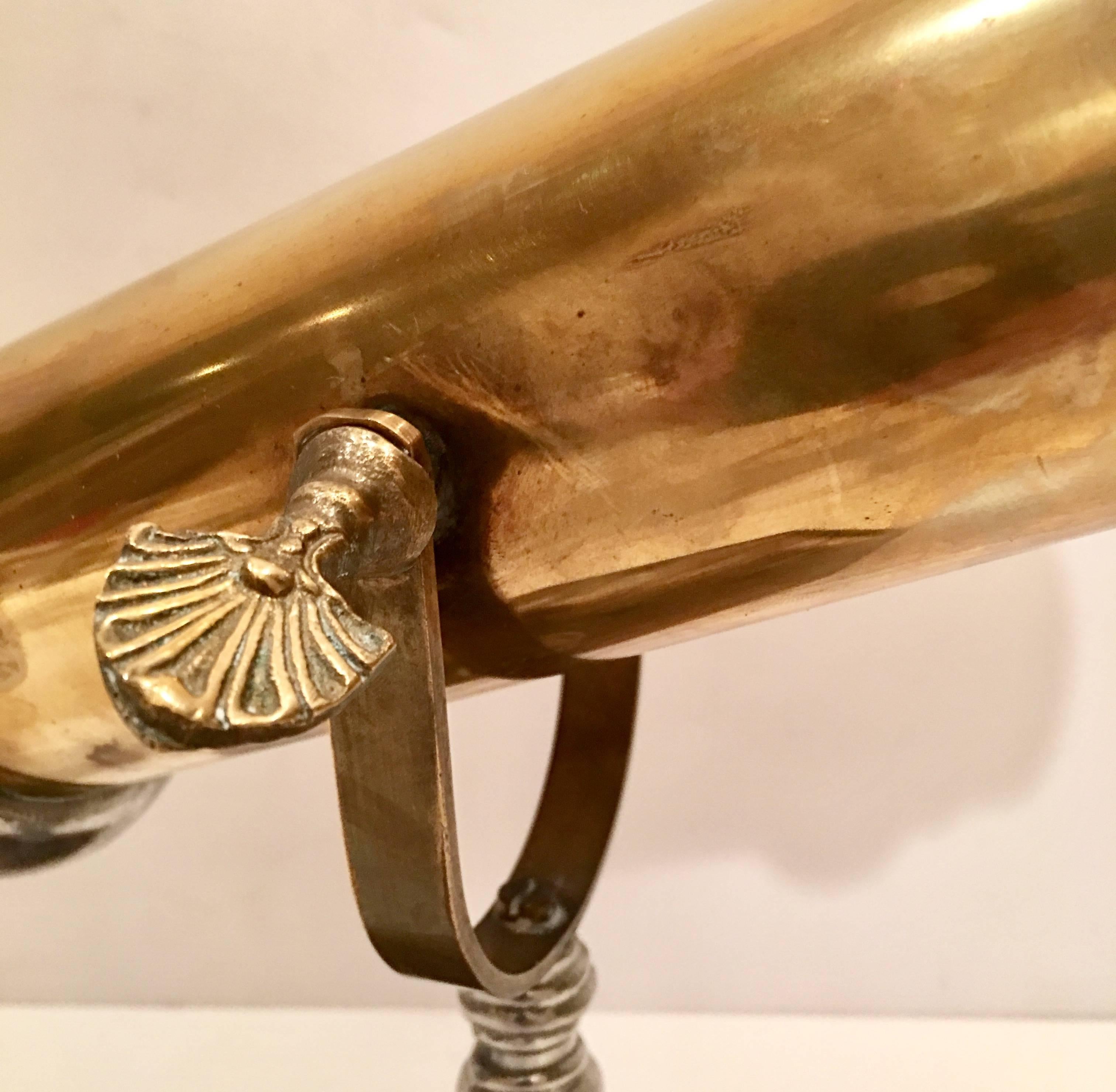 20th Century Mid-Century Italian Brass Articulating Kaleidoscope