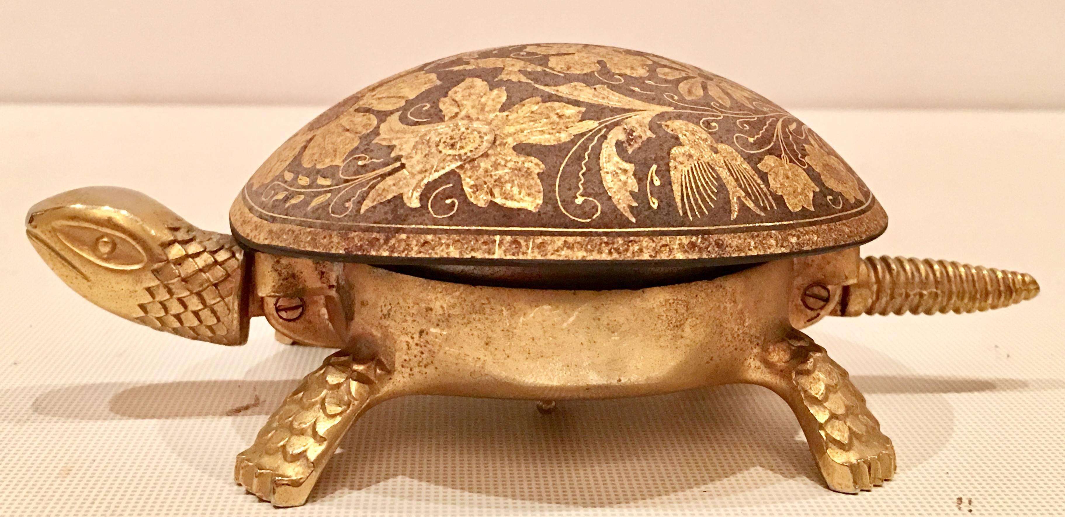 brass turtle bell