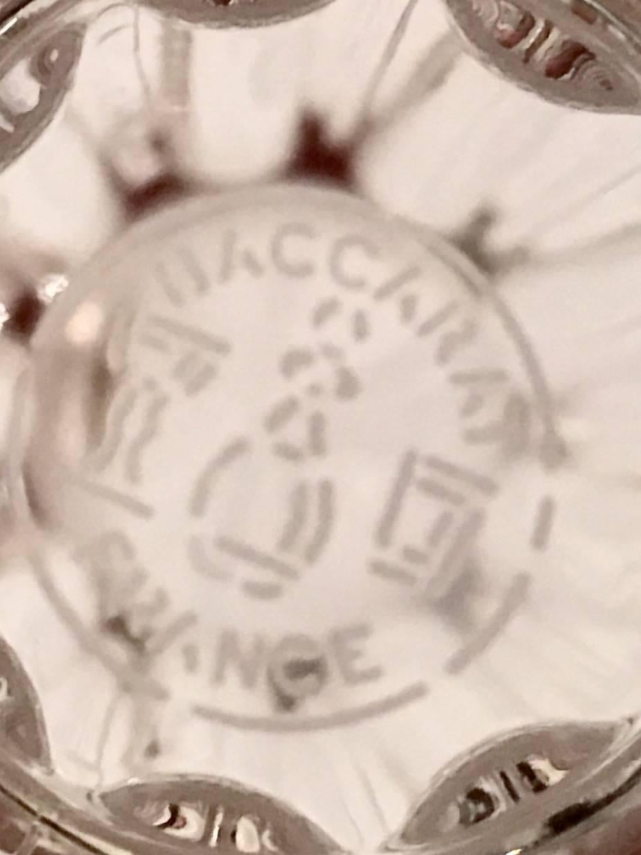 Baccarat France Crystal Champagne Flute 