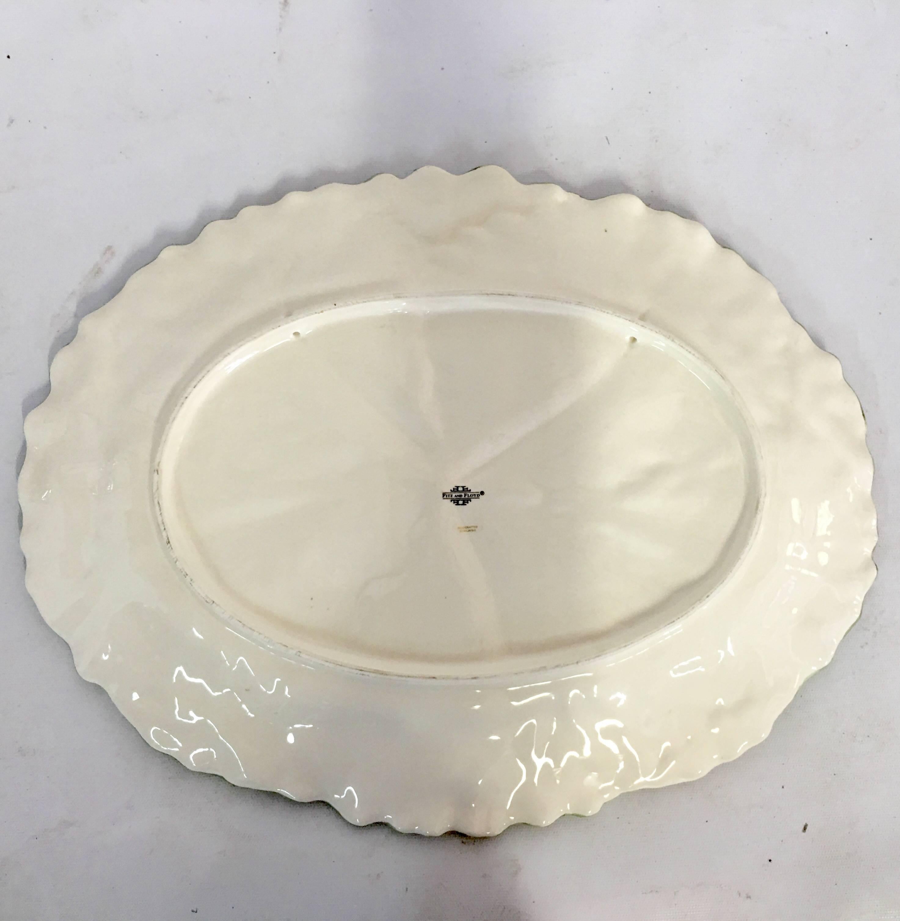 Ceramic Vintage Fitz & Floyd Majolica Style 