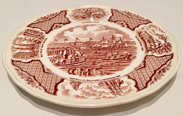 Alfred Meakin Dinnerware Alfred Meakin English Bridges Pink Dinner