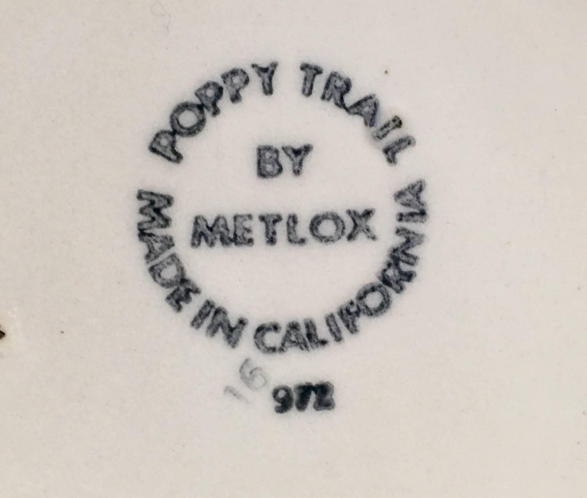 1960'S Ceramic Metlox 