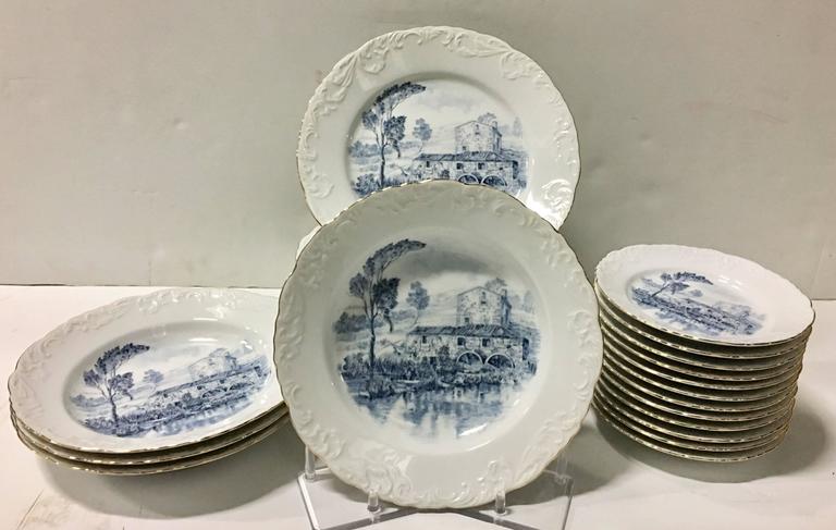 Vintage Portugal Blue and White Ceramic Dinnerware Set of 26 by Spal  Porcelanas at 1stDibs | spal porcelanas portugal, spal porcelain,  dinnerware from portugal
