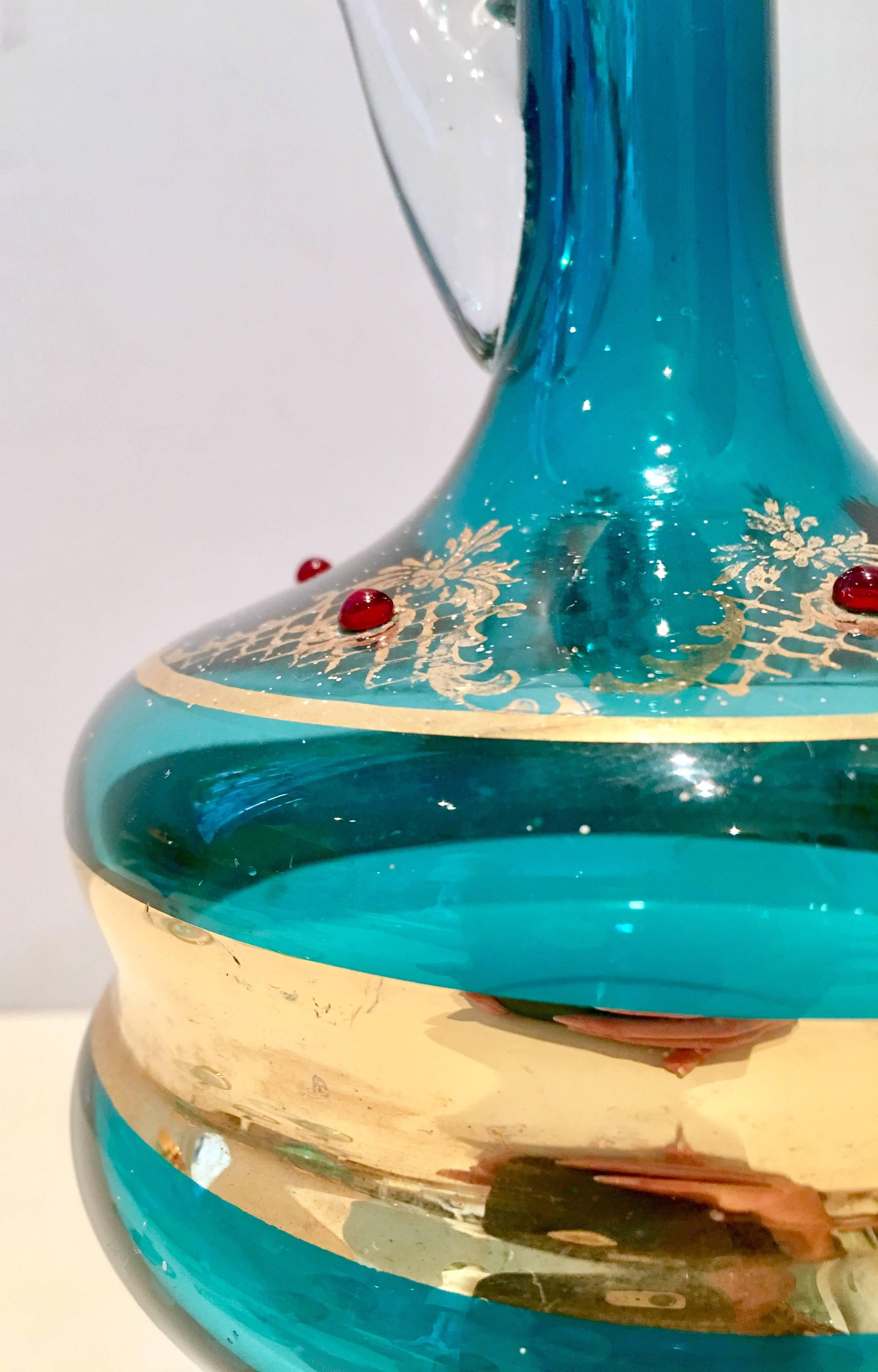 Mid-Century Italian Venetian Glass Drinks Set of Five Pieces 3
