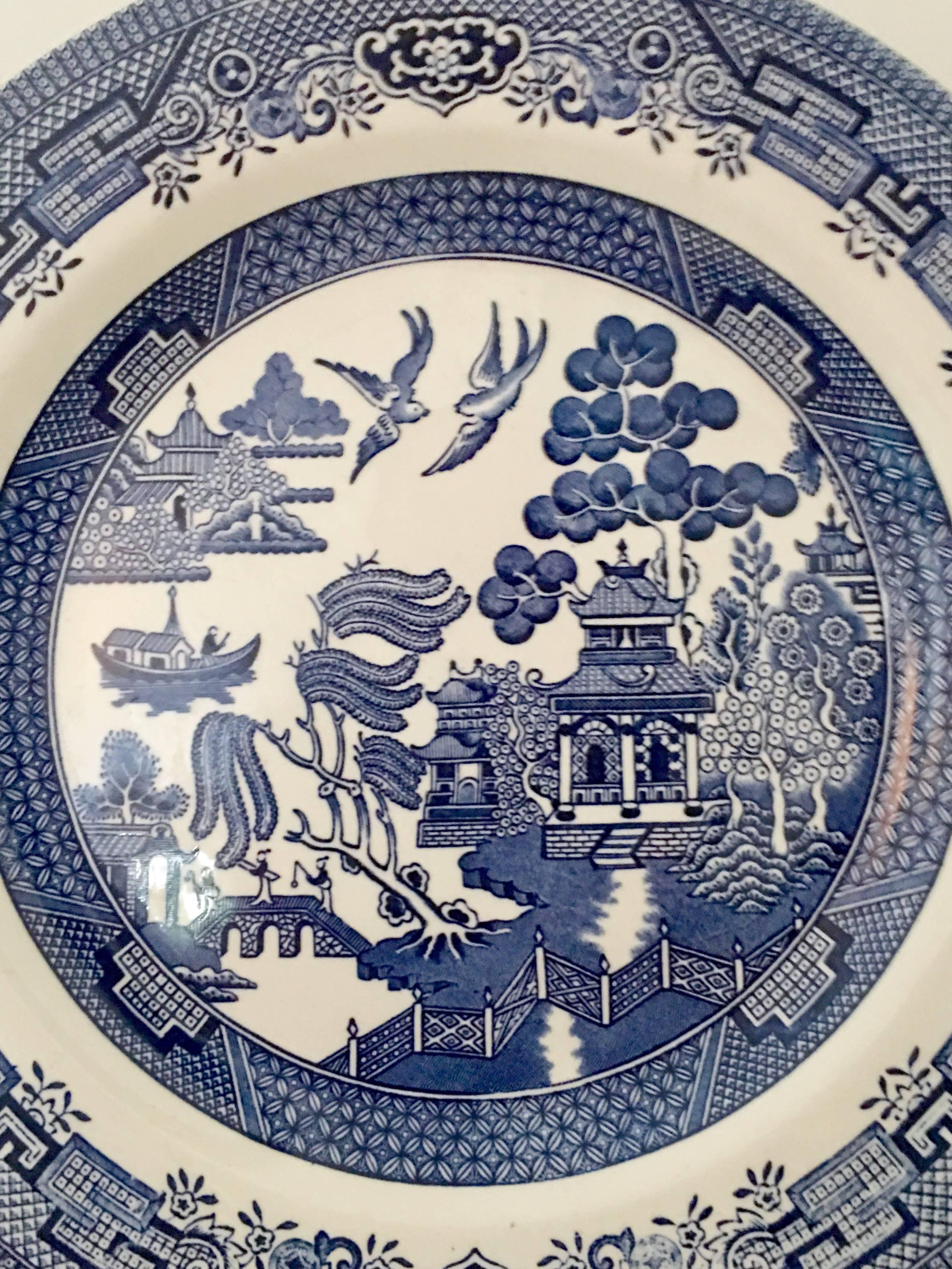 English Vintage Staffordshire, England Ceramic Dinnerware 