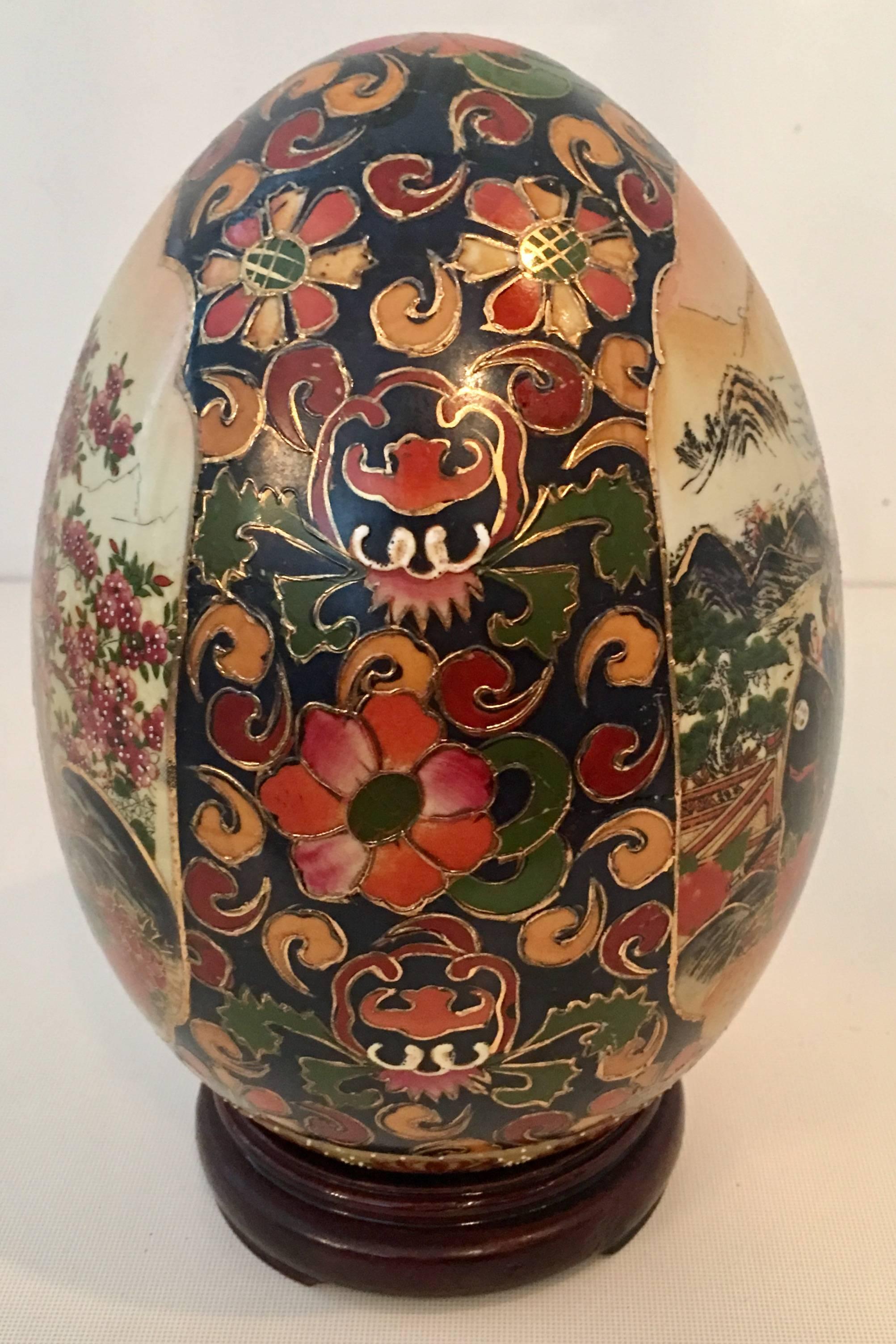 japanese hand painted eggs