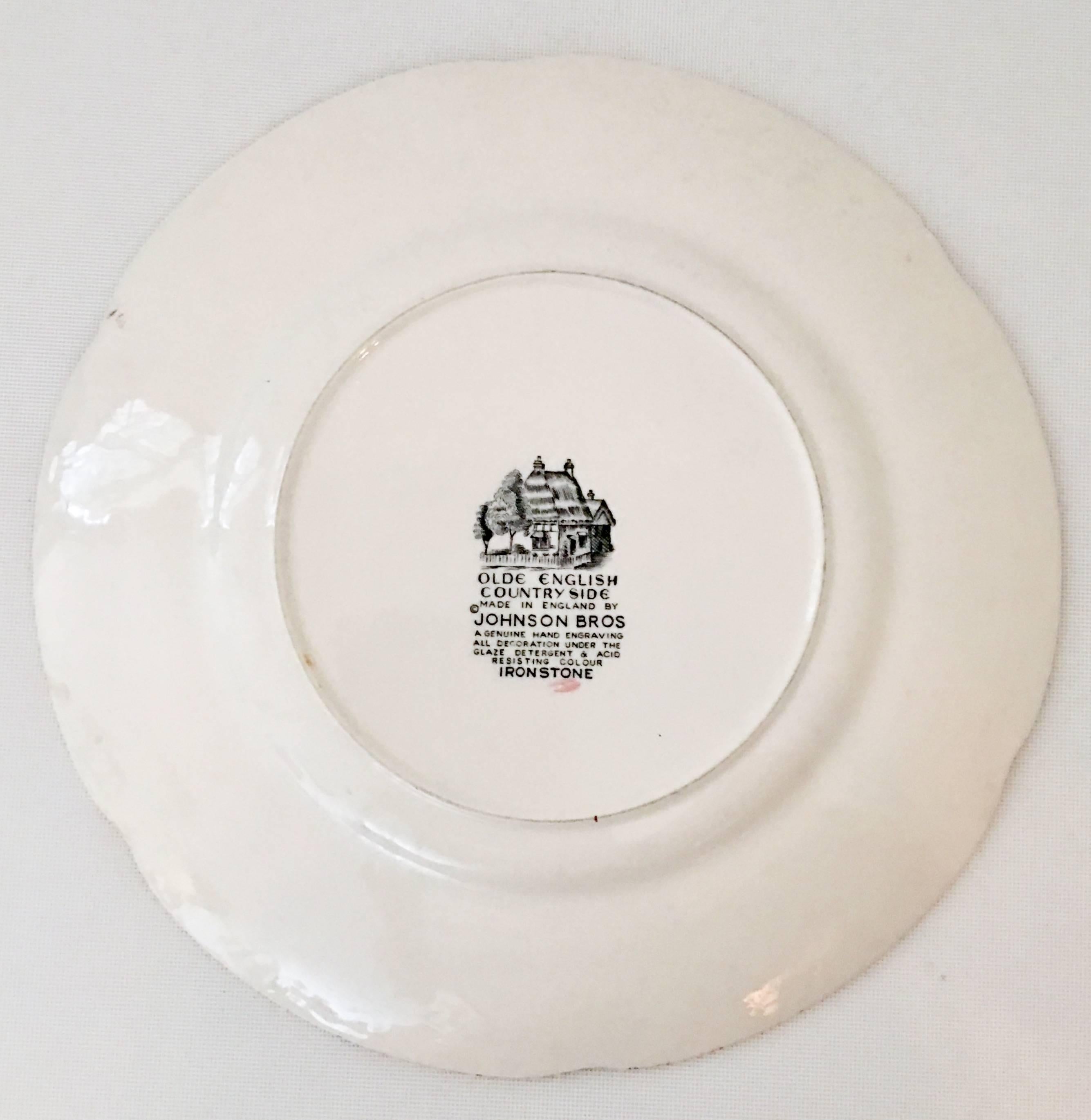 Ceramic English Dinner Plates 
