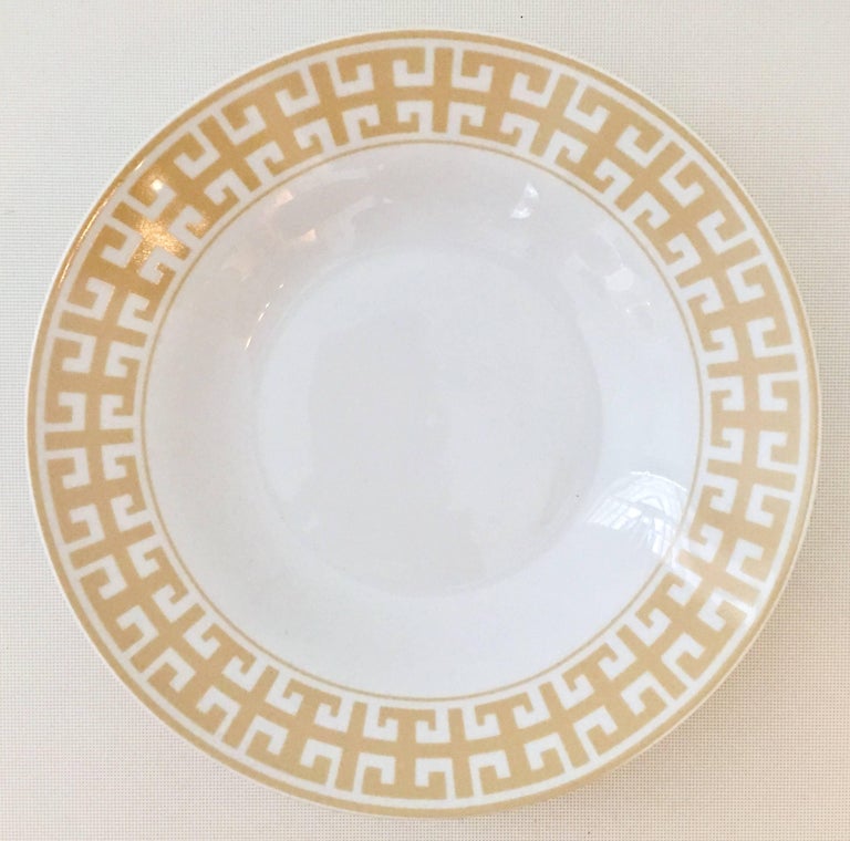 Contemporary Ceramic Modern Geometric Dinnerware By, Colin Cowie S/20