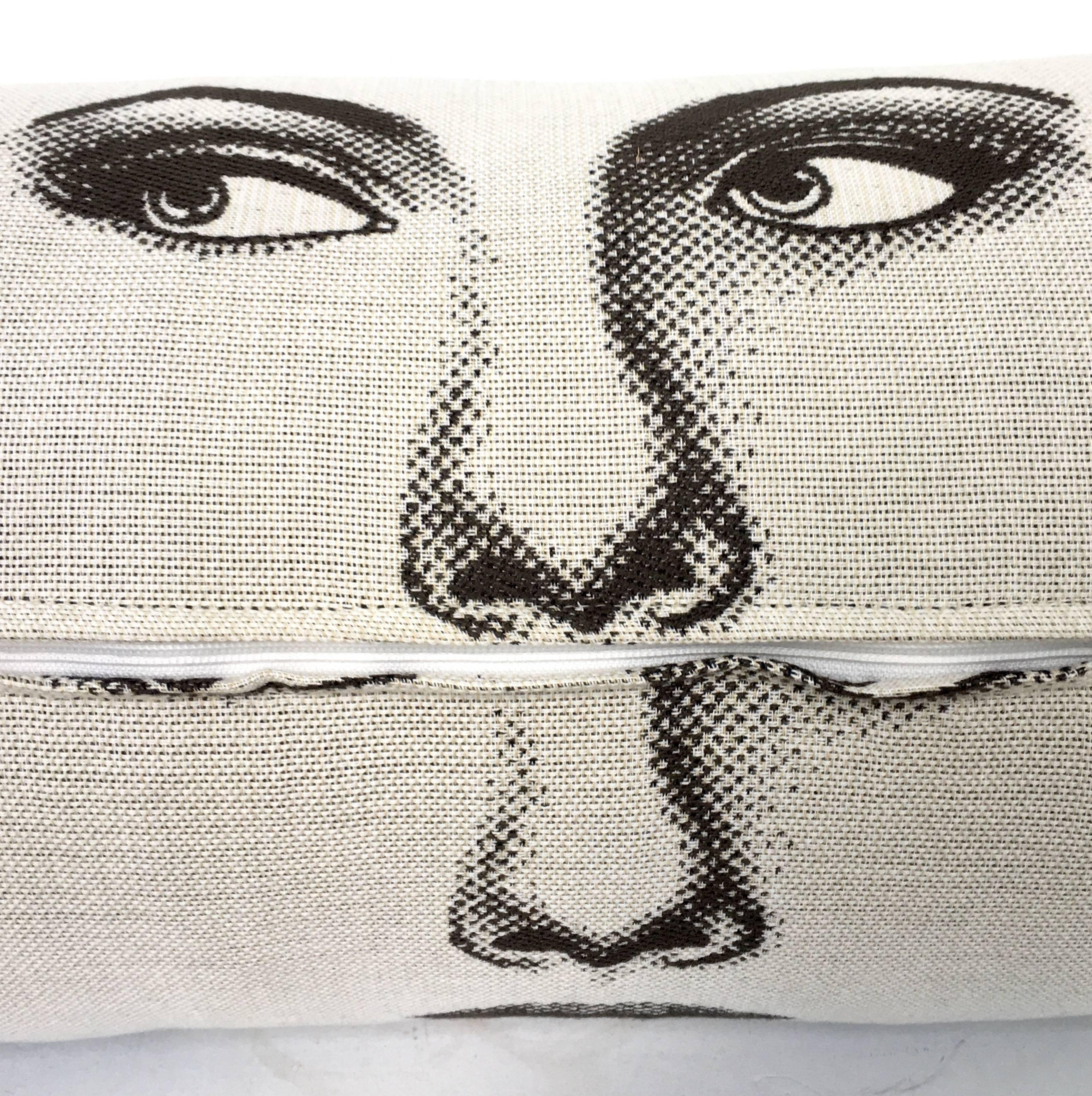 Pair of Contemporary Fornasetti Style Large 