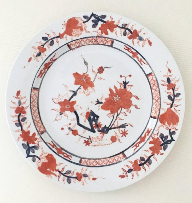 20th Century Japanese Porcelain Imari Dinnerware Set of 18 Pieces at 1stDibs