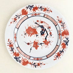 1970'S Japanese Porcelain "Imari" Dinner Plates, Set of Six