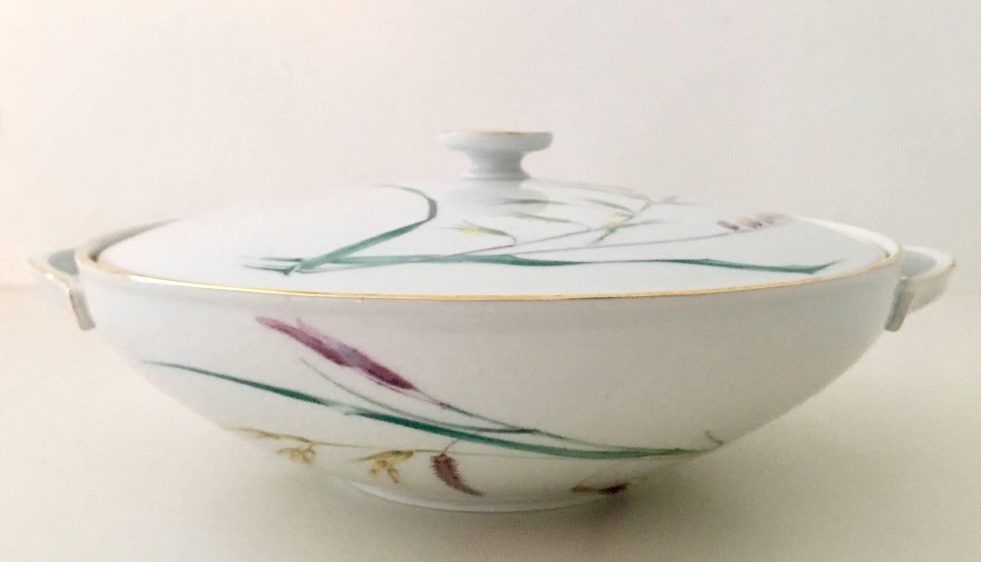 Hand-Painted 20th Century German Porcelain 