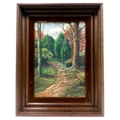 1932 Original Oil on Canvas Painting by, Marion Morgan