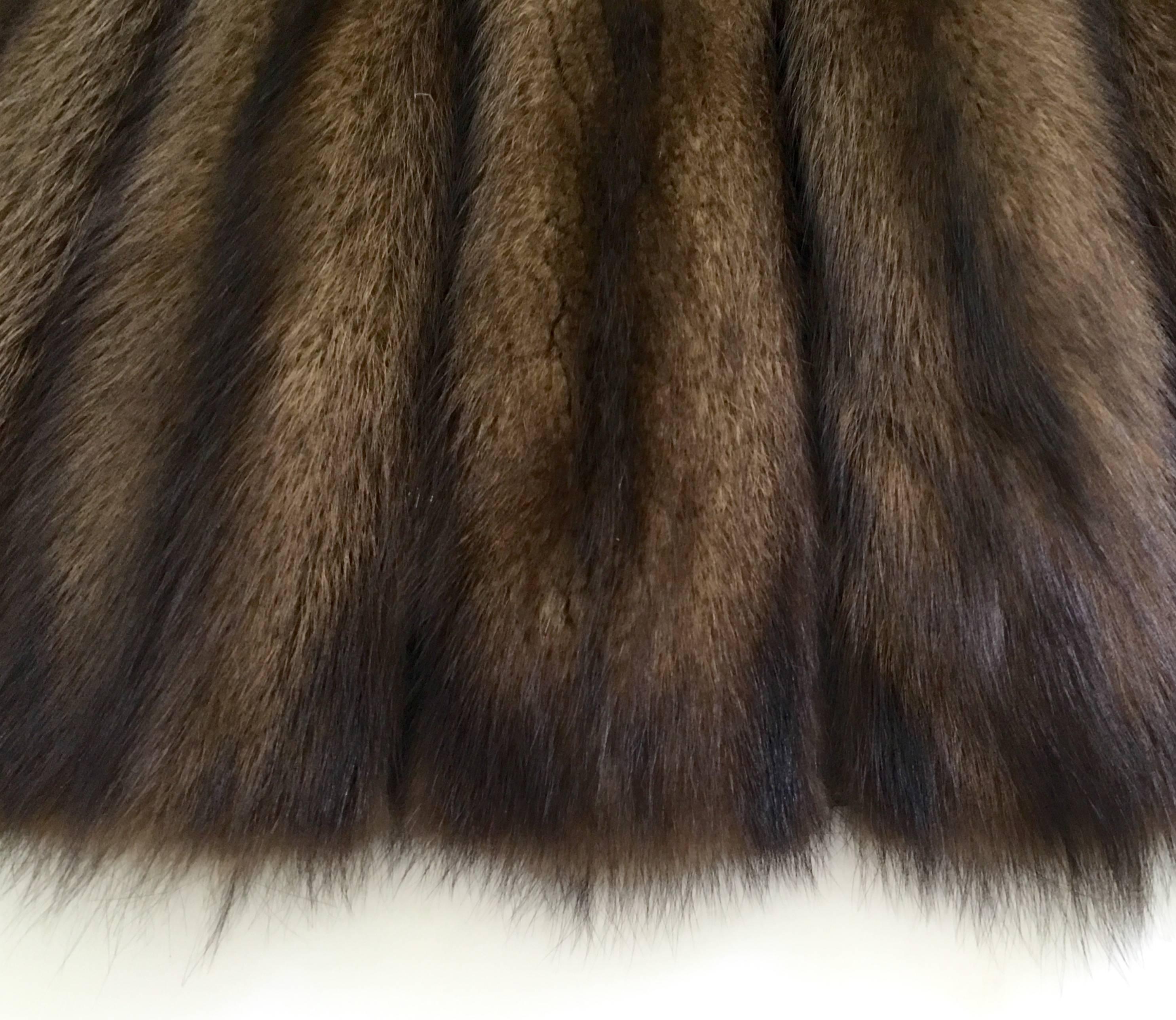 20th Century Pierre Balmain Paris Full Length Mink Fur Coat