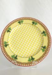 80'S Versace Keramik Salat-/Dessertteller von Rosenthal:: Satz von acht