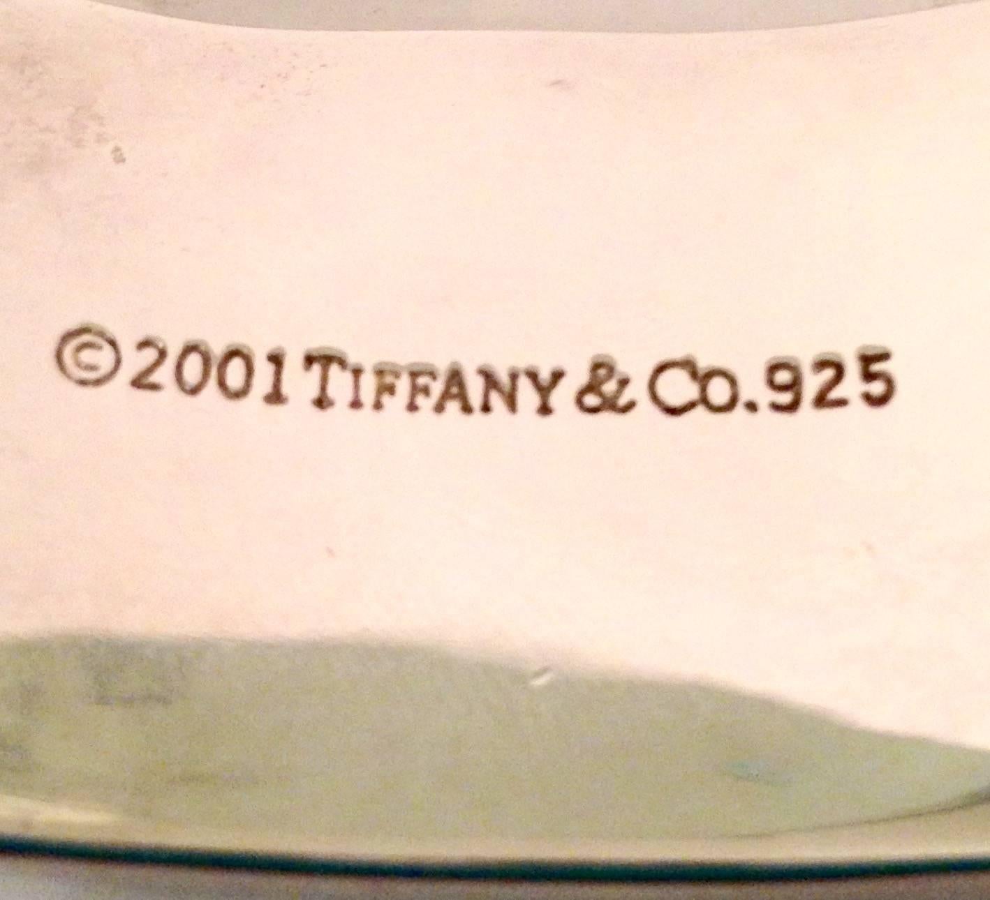 Contemporary Tiffany Sterling Silver Cuff Bracelet