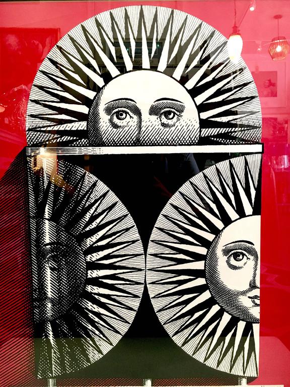1963 Fornasetti Exhibition Poster at 1stdibs