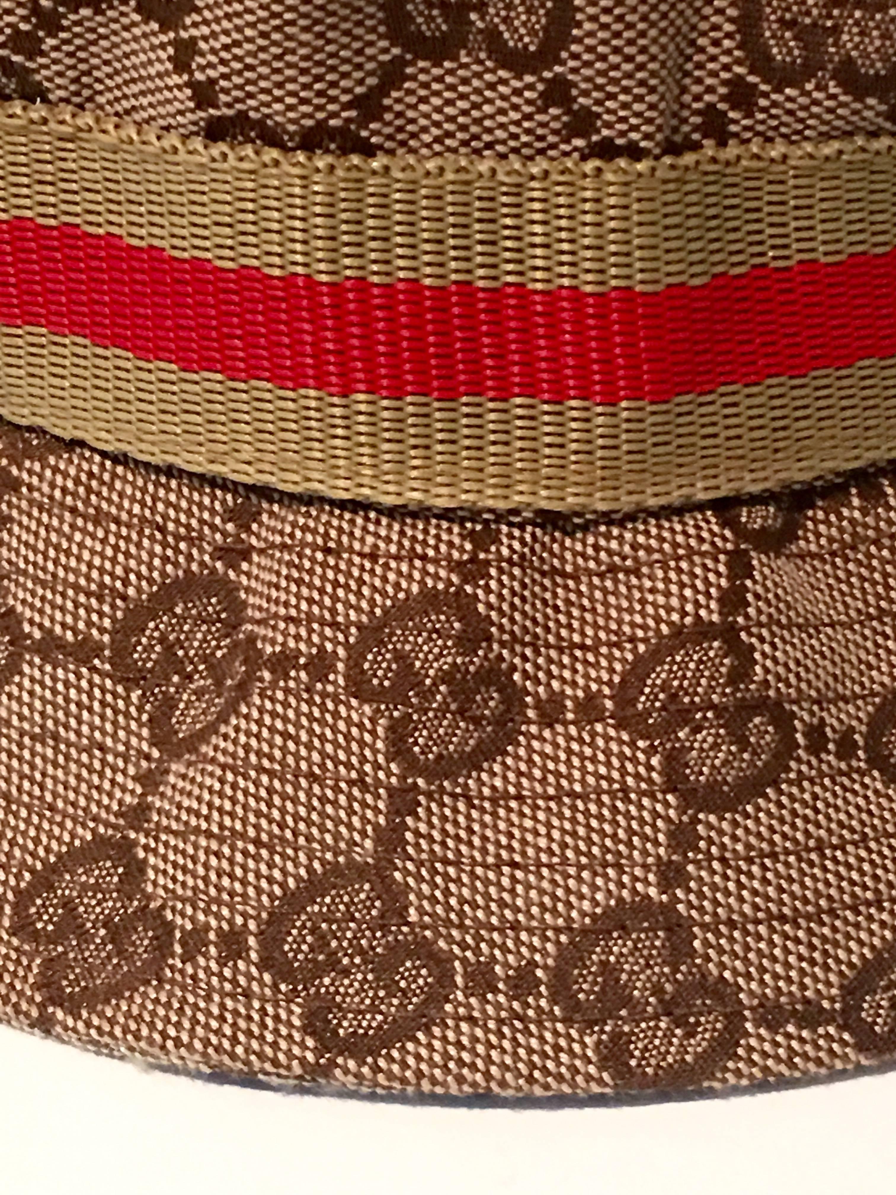 Contemporary Gucci Iconic Logo Floppy Fedora Hat