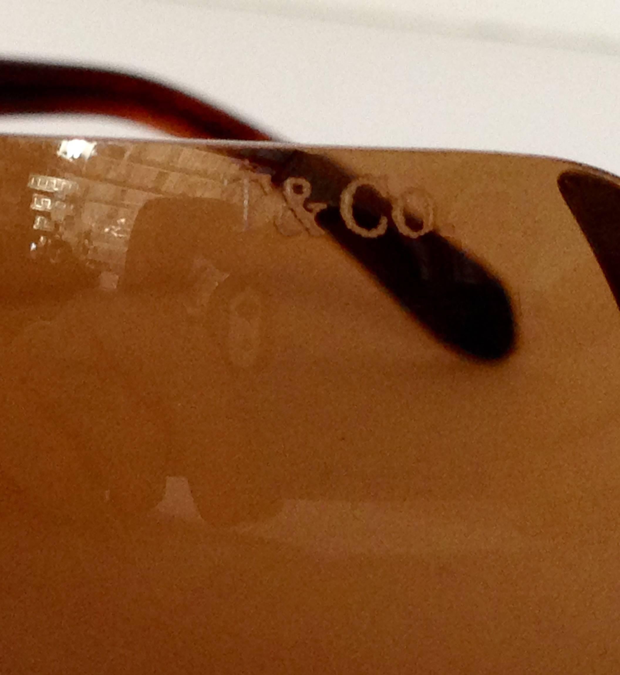 Tiffany & Co. Brown Tortoise &  Swarovski Crystal Sunglasses In Excellent Condition For Sale In West Palm Beach, FL