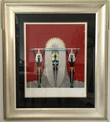 Erte "The Egyptian" Serigraph Signed Limited Edition CXVIII/CL