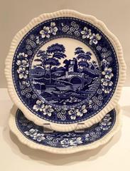 Copeland Spode Tower Blue Set of Five Plates