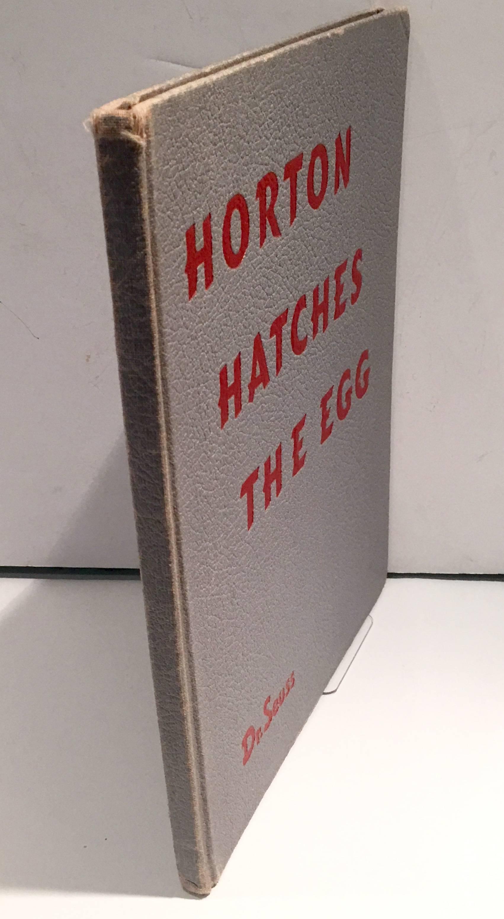 horton hatches the egg 1940 first edition