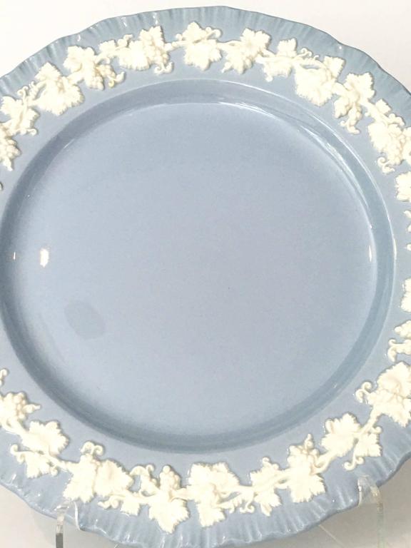 1950s Wedgwood England Embossed QueensWare, Set of 36 at 1stDibs