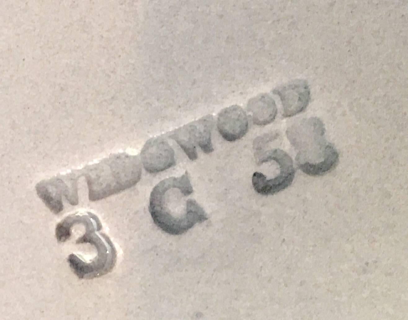 1950s Wedgwood England Embossed Queens-Ware, Set of 36 2