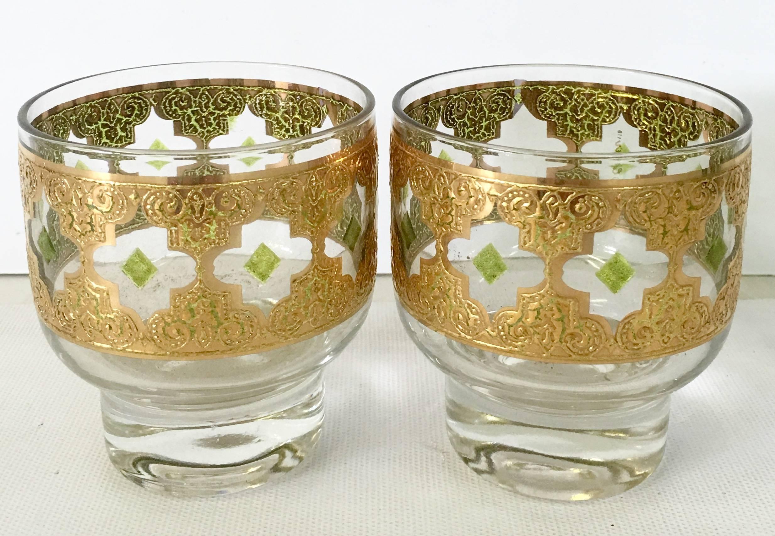 culver valencia glassware