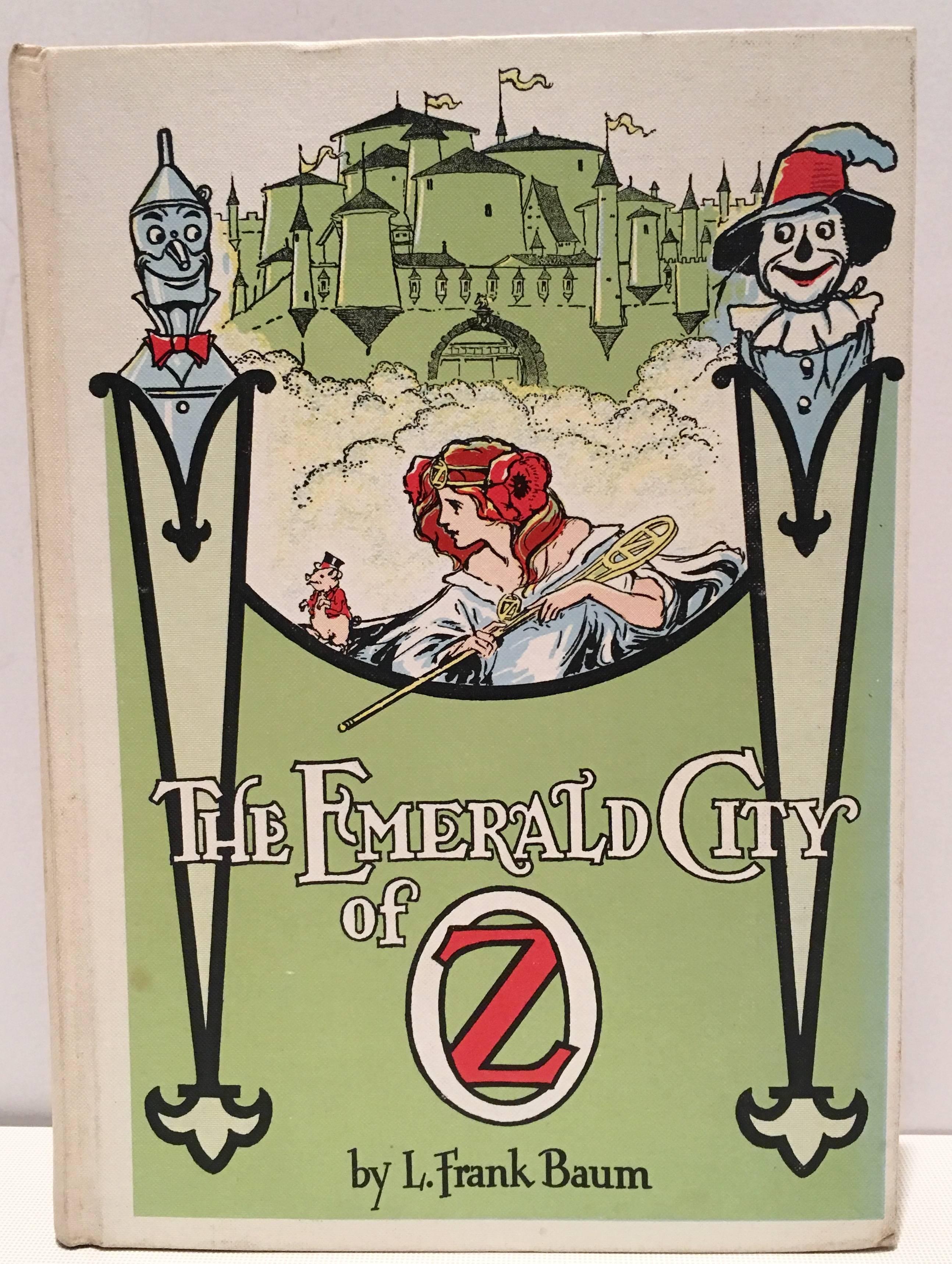 Vintage Set of four Wizard of Oz Collection Books by Frank L. Baum at