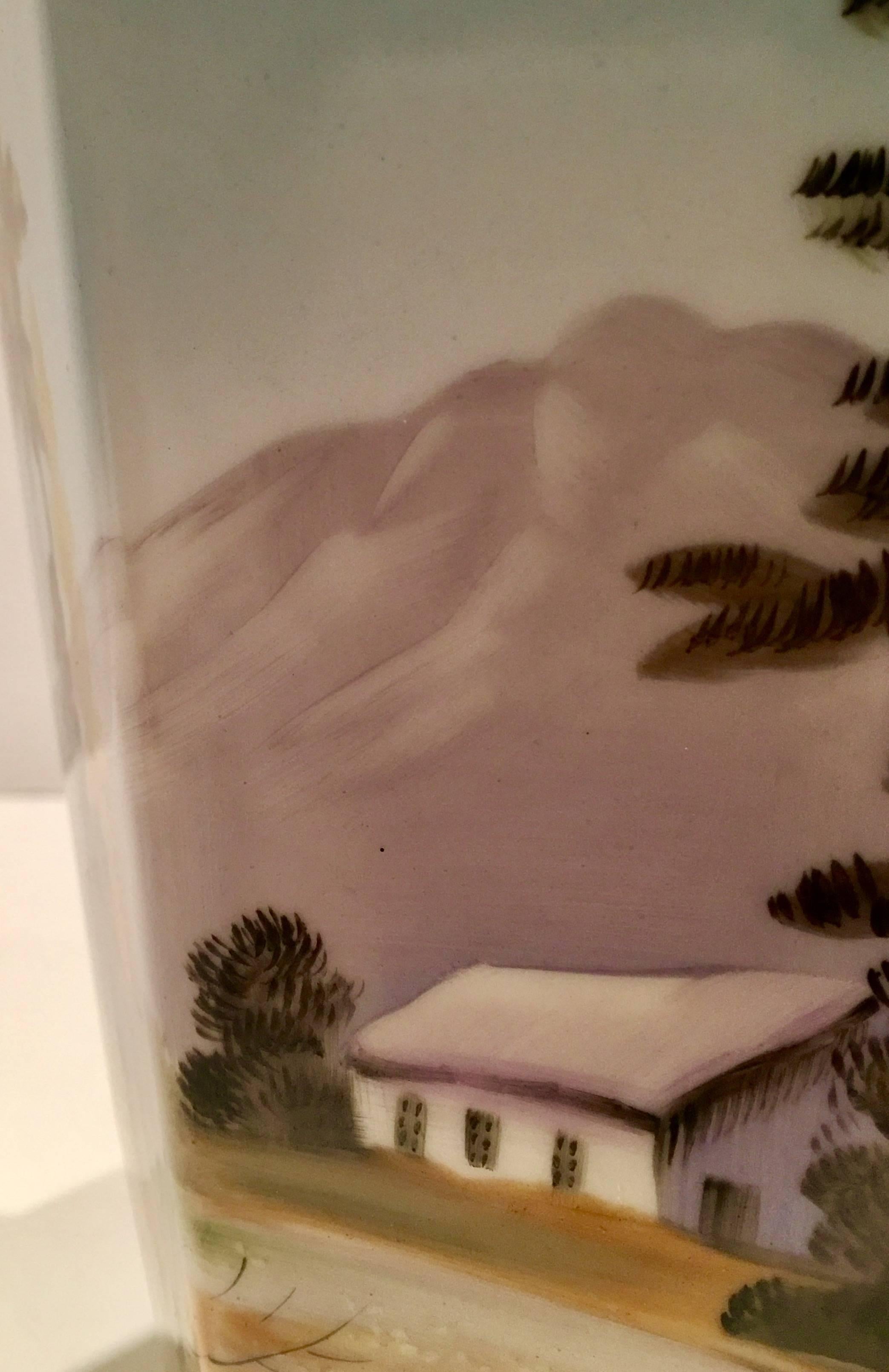noritake hand painted vase
