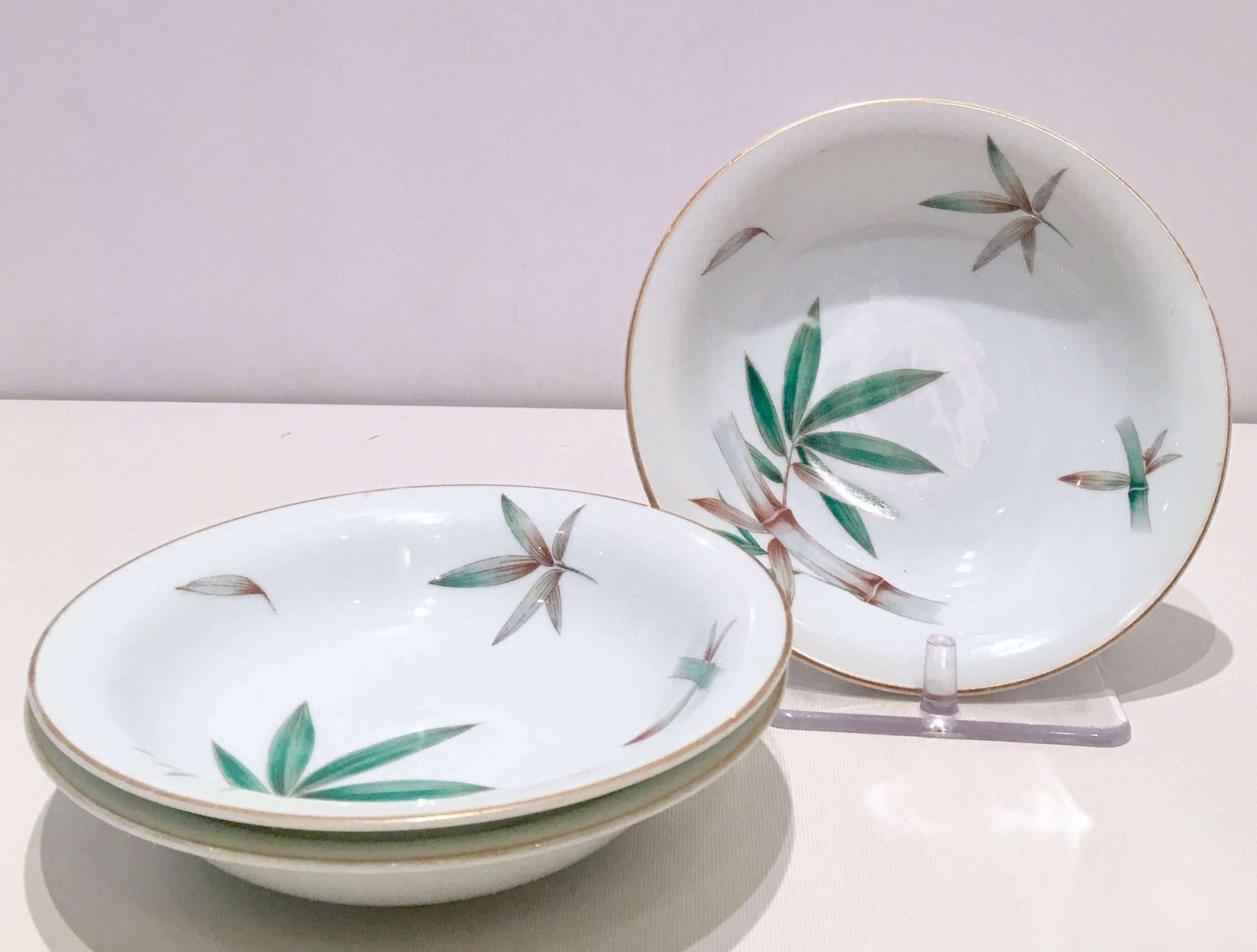 1950'S Japanese porcelain dinnerware in the 