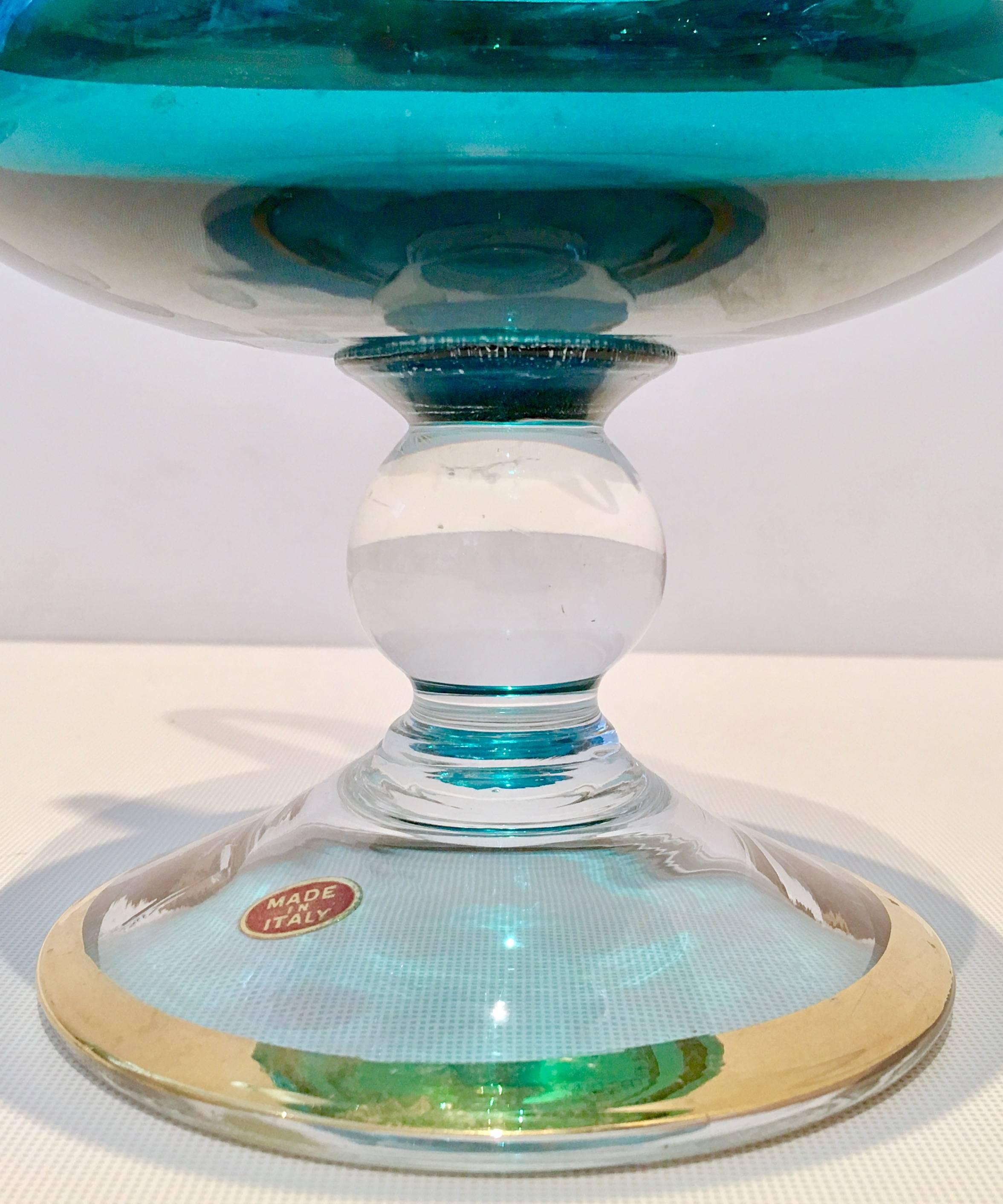 Mid-Century Italian Venetian Glass Drinks Set of Five Pieces 1