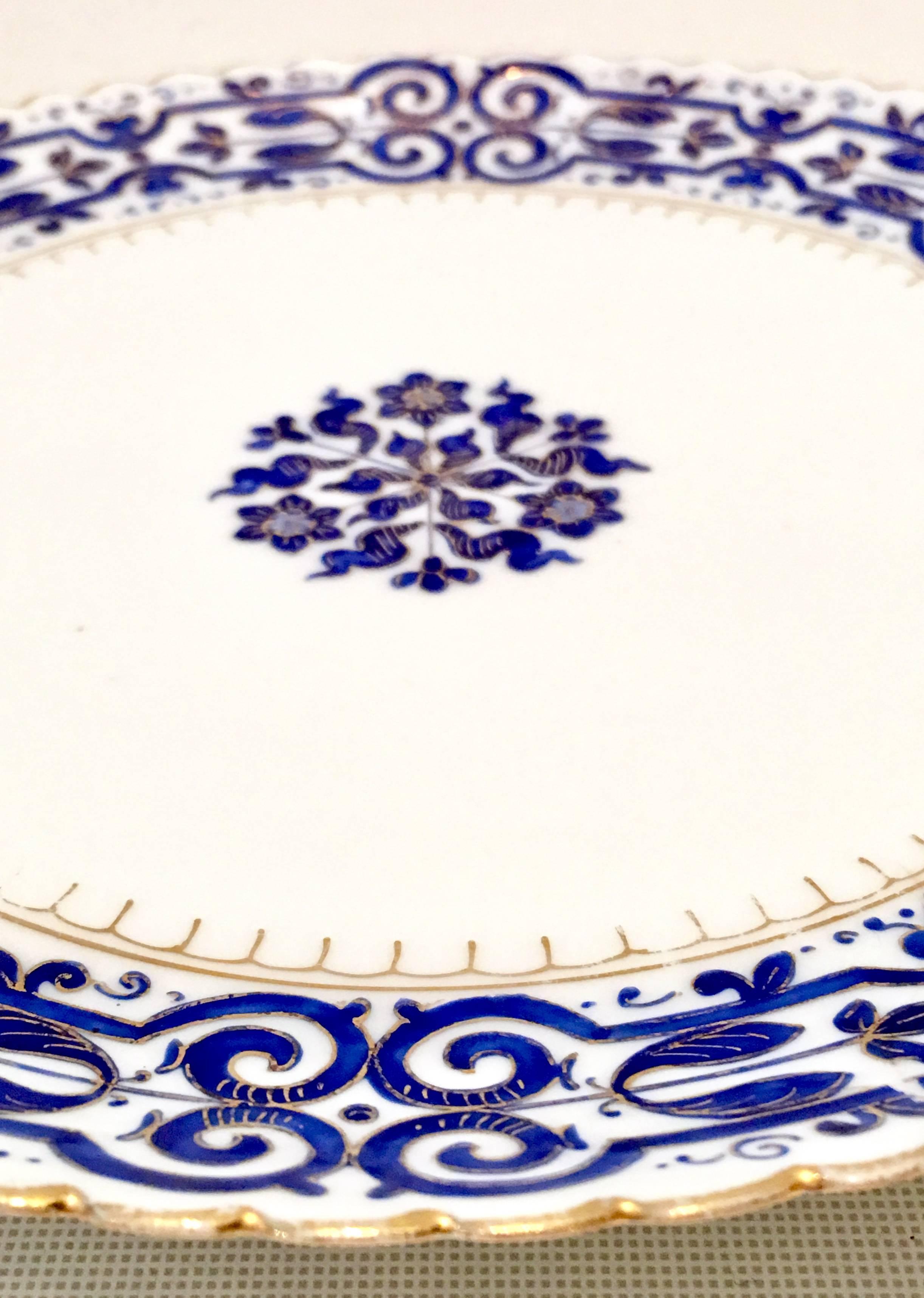 fischer porcelain dinner plate set